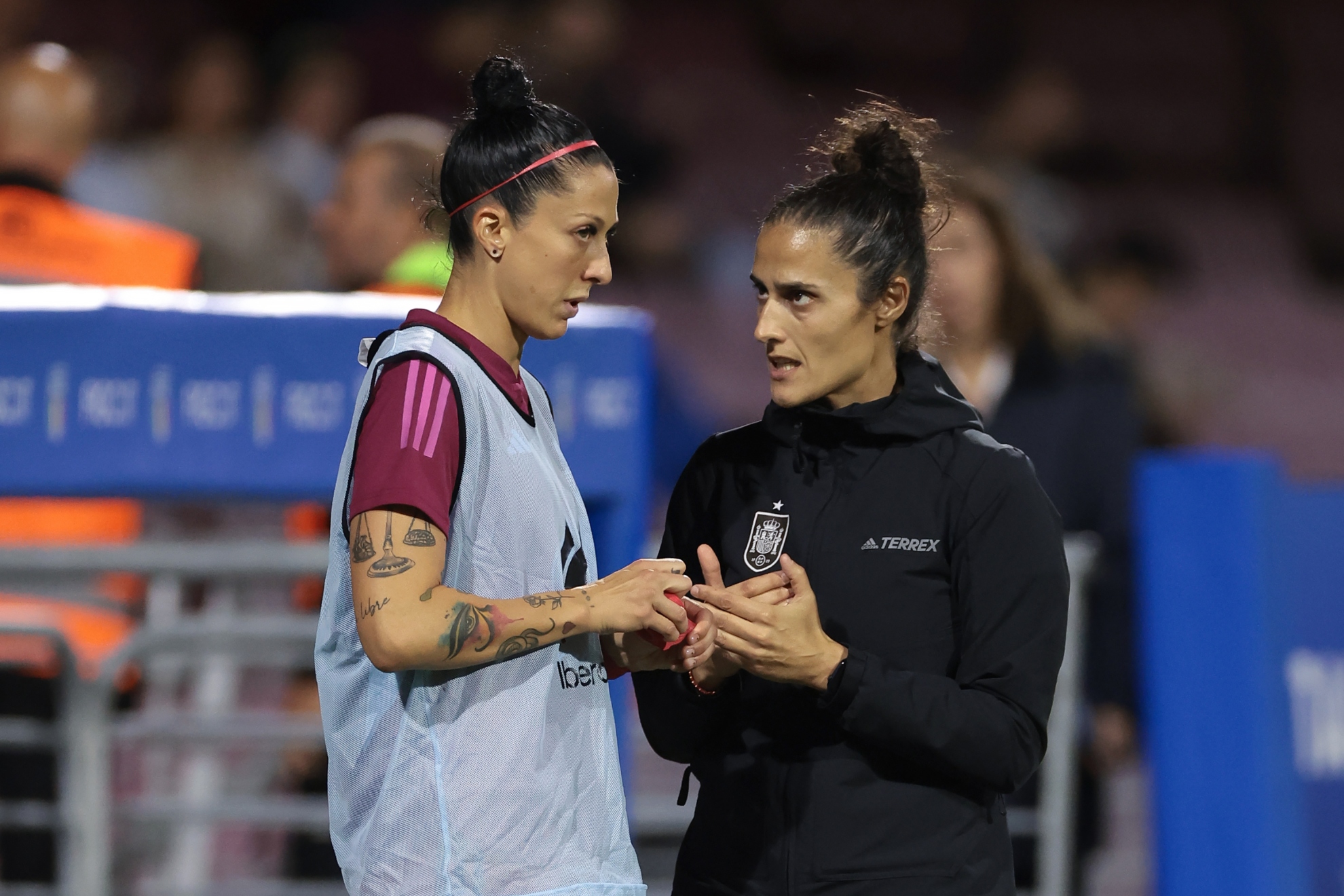 Jenni y Tomé, en 2023. GETTY