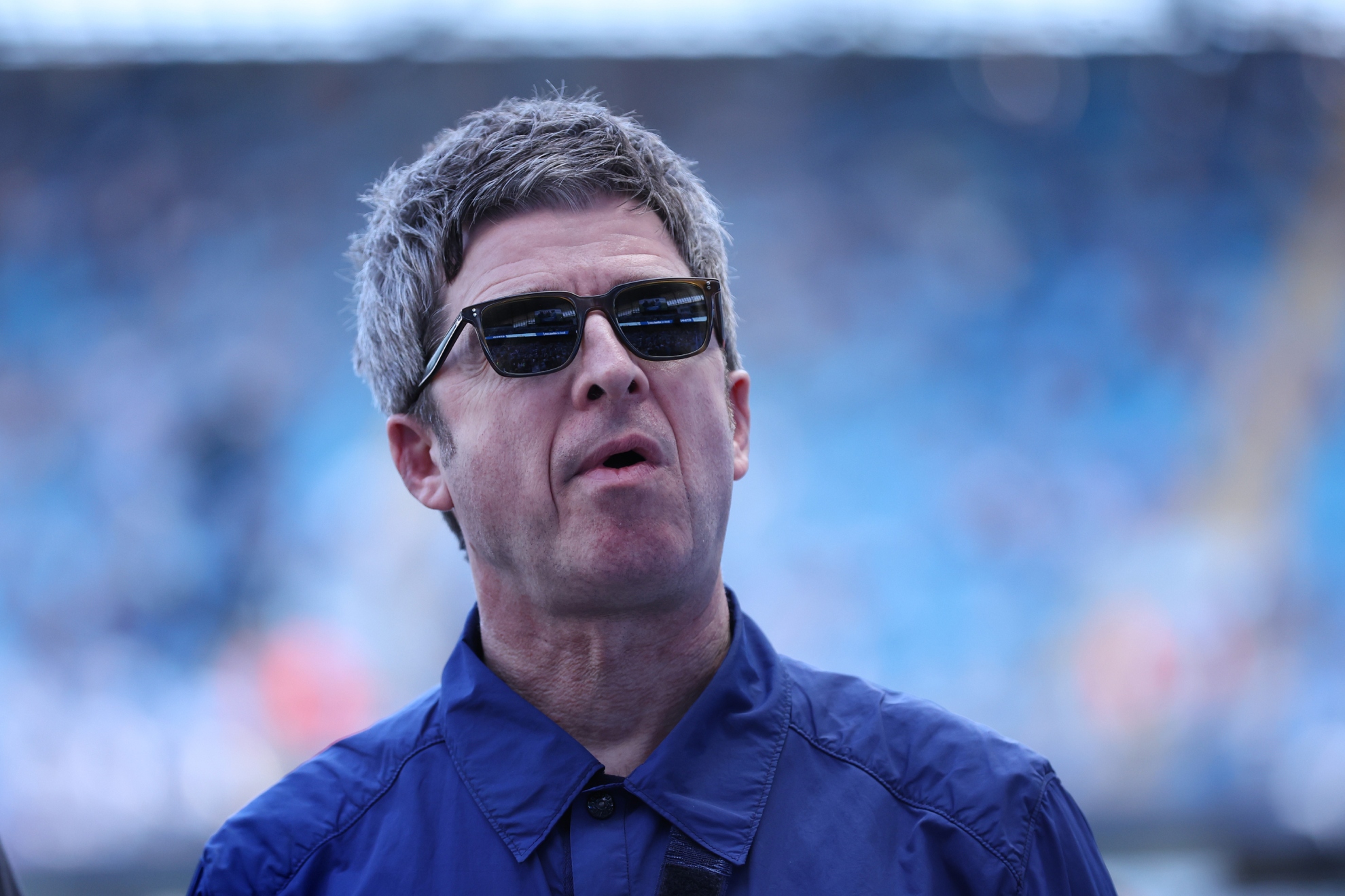Noel Gallagher, en el Etihad GETTY