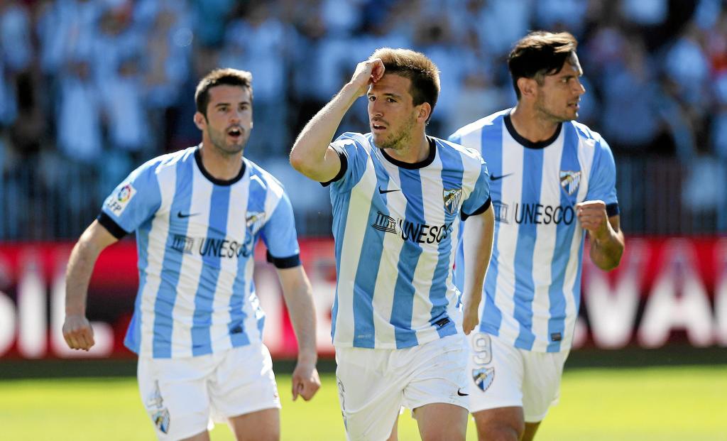 Camacho, durante su etapa como jugador del Málaga. JOSÉ ORTEGA