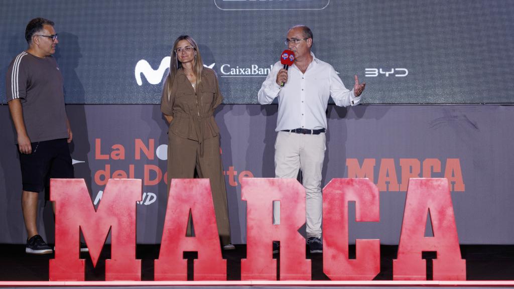 NOCHE DEL DEPORTE MARCA Sonia Cea y Juan Ignacio Gallardo en la presentación del evento Actualizado: 27/09/2026 00:10 horas