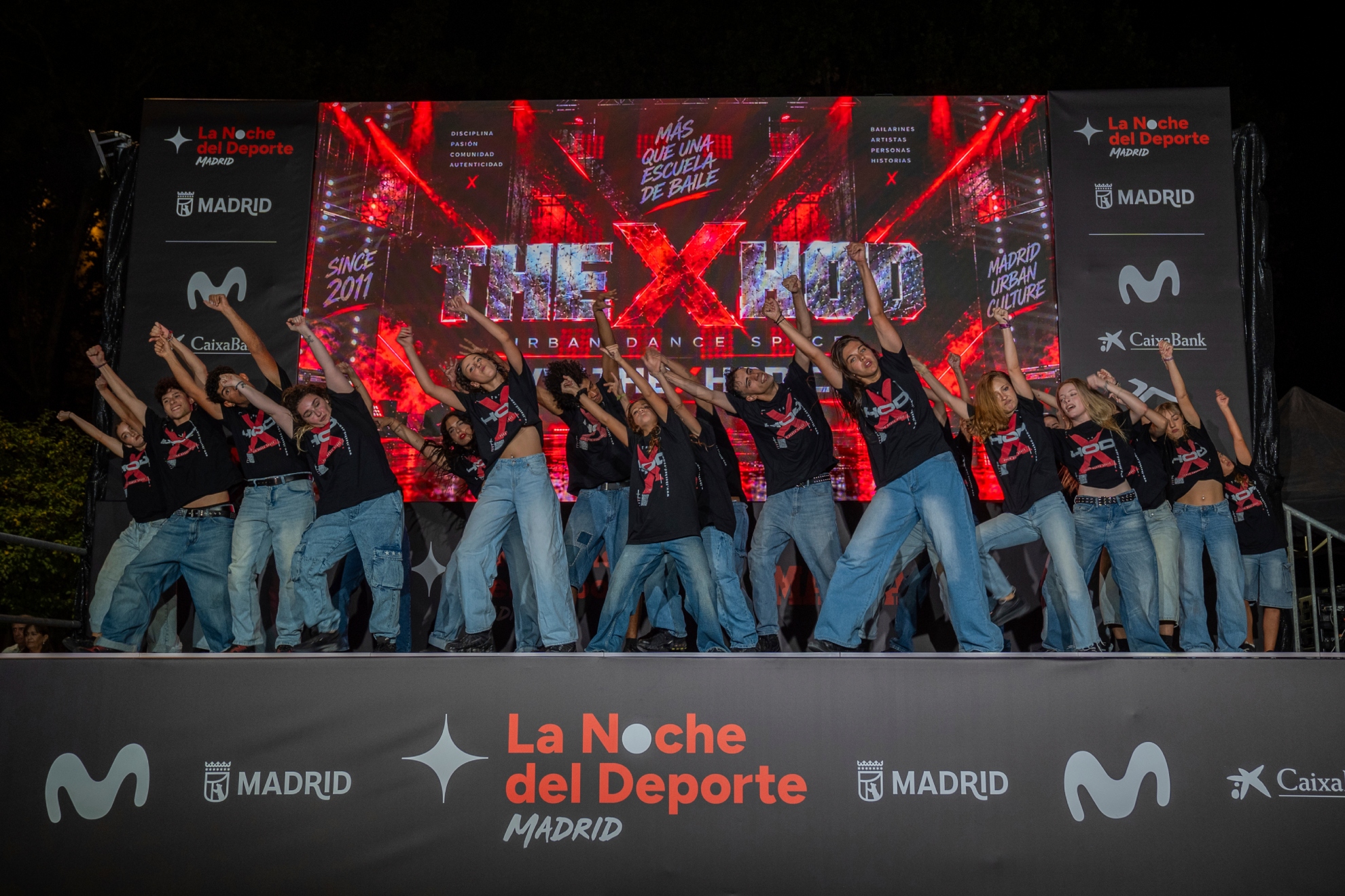 Exhibición de The X Hod.