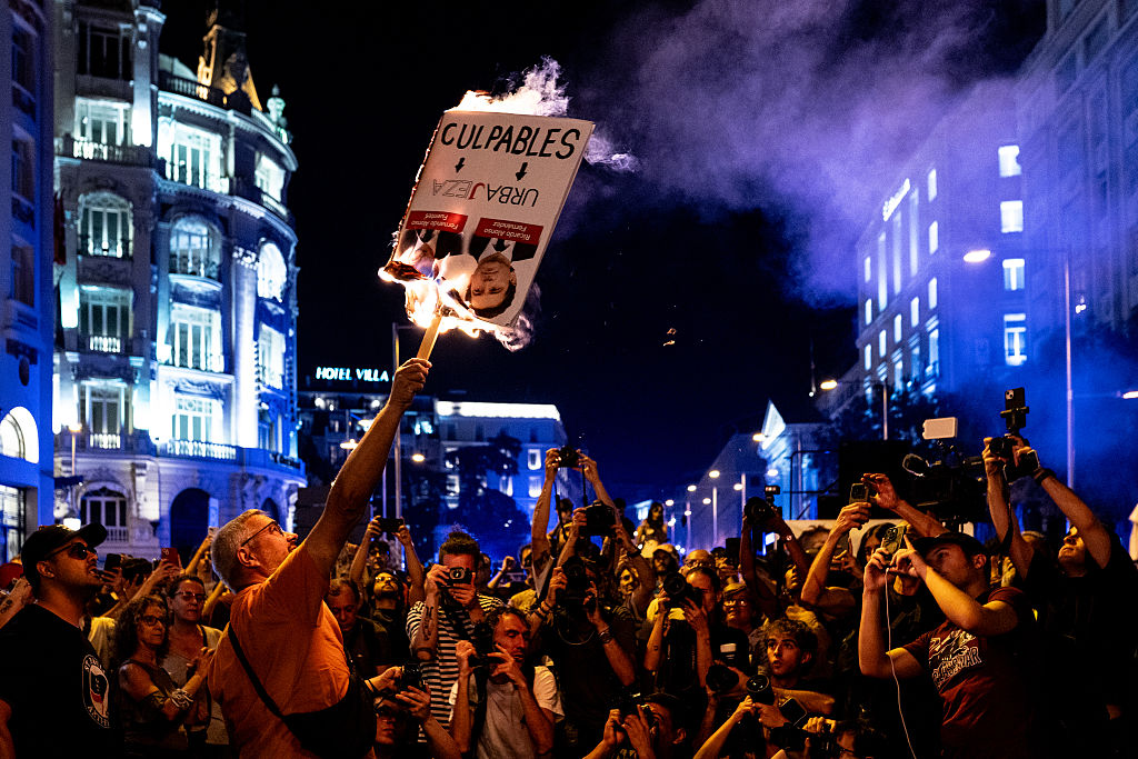 Protesta por la vivienda Francesco Militello Mirto