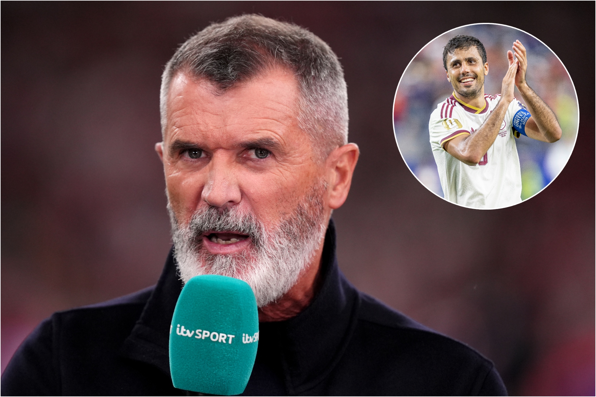 Roy Keane y Rodri.