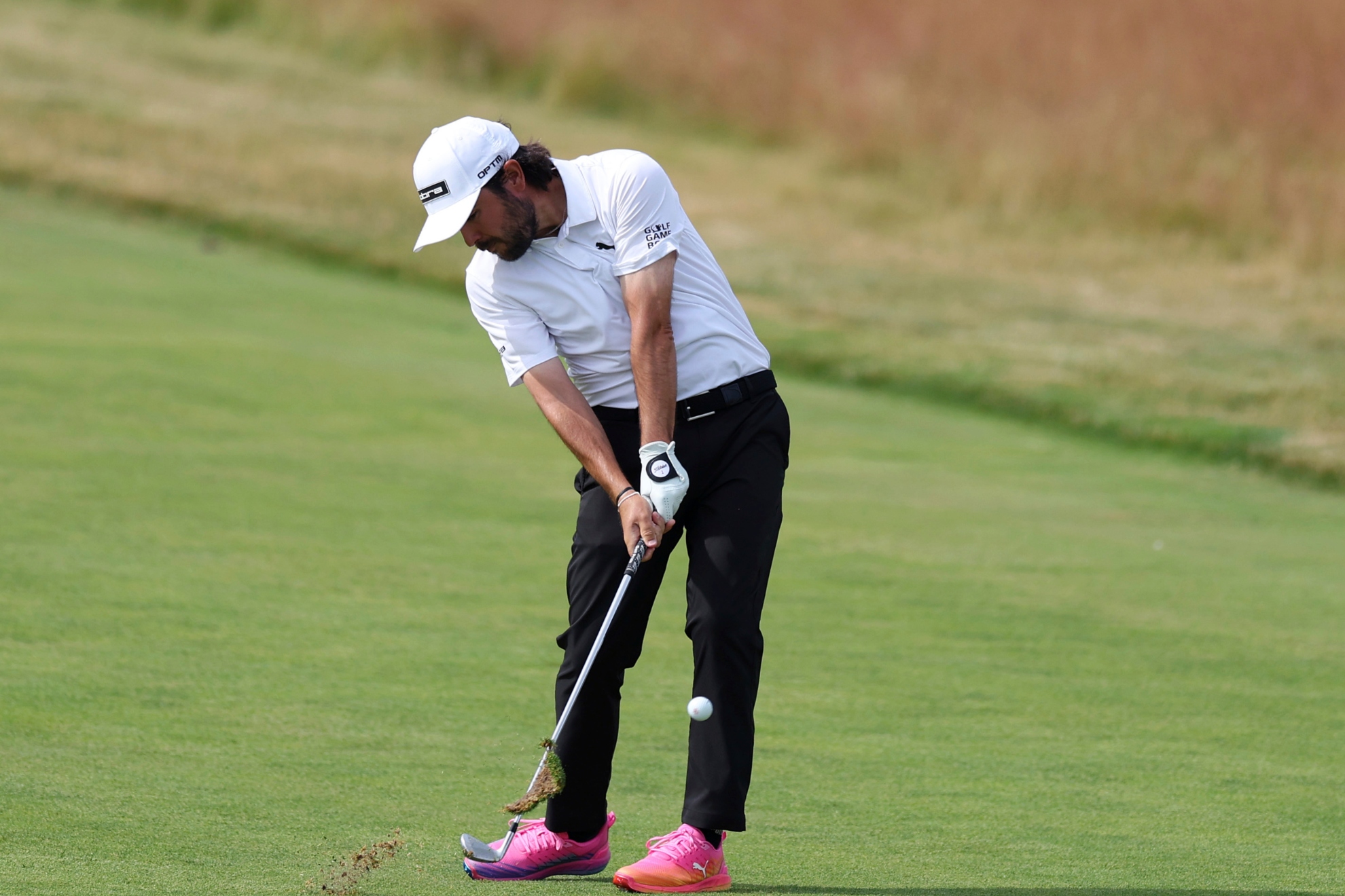 Ángel Hidalgo durante el pasado US Open. Getty Images