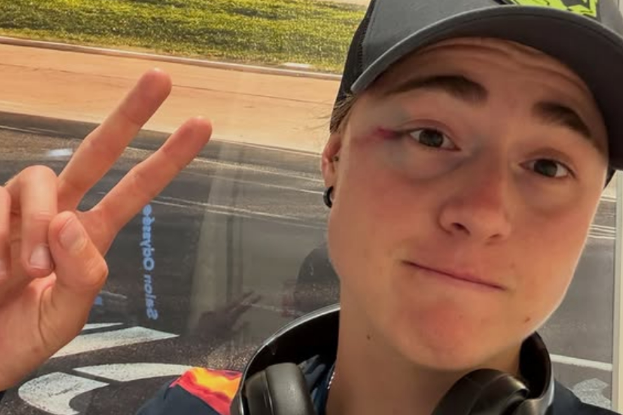 Paula Blasi, en el viaje de vuelta. INSTAGRAM BLASI