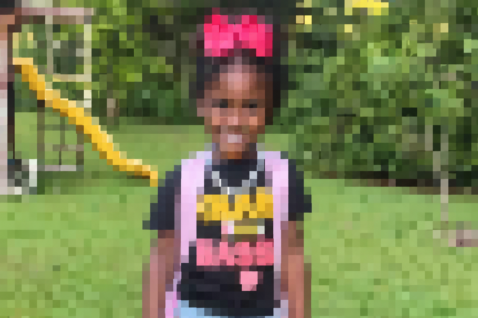 Jayde Wooten, la pequeña de 4 años que falleció en un cubo de basura con agua y peces. GOFUNDME