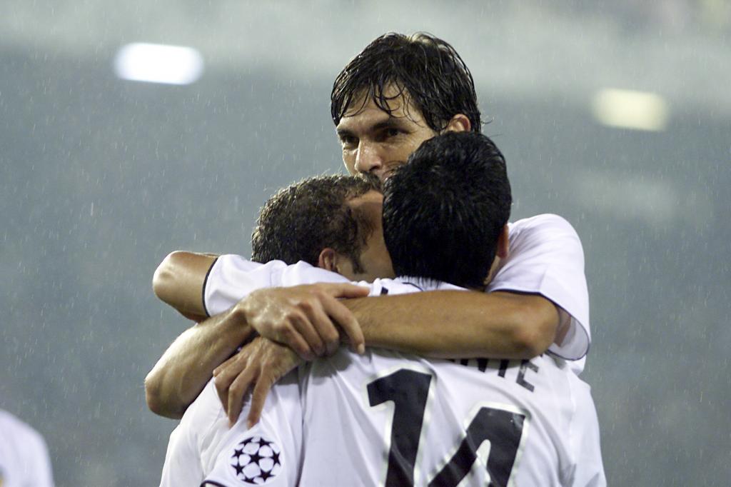EL VALENCIA CELEBRA EL GOL AL BASILEA