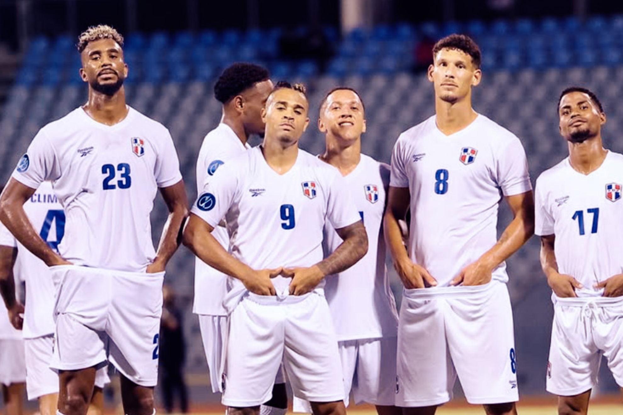 Mariano celebra su gol ante Trinidad y Tobago.