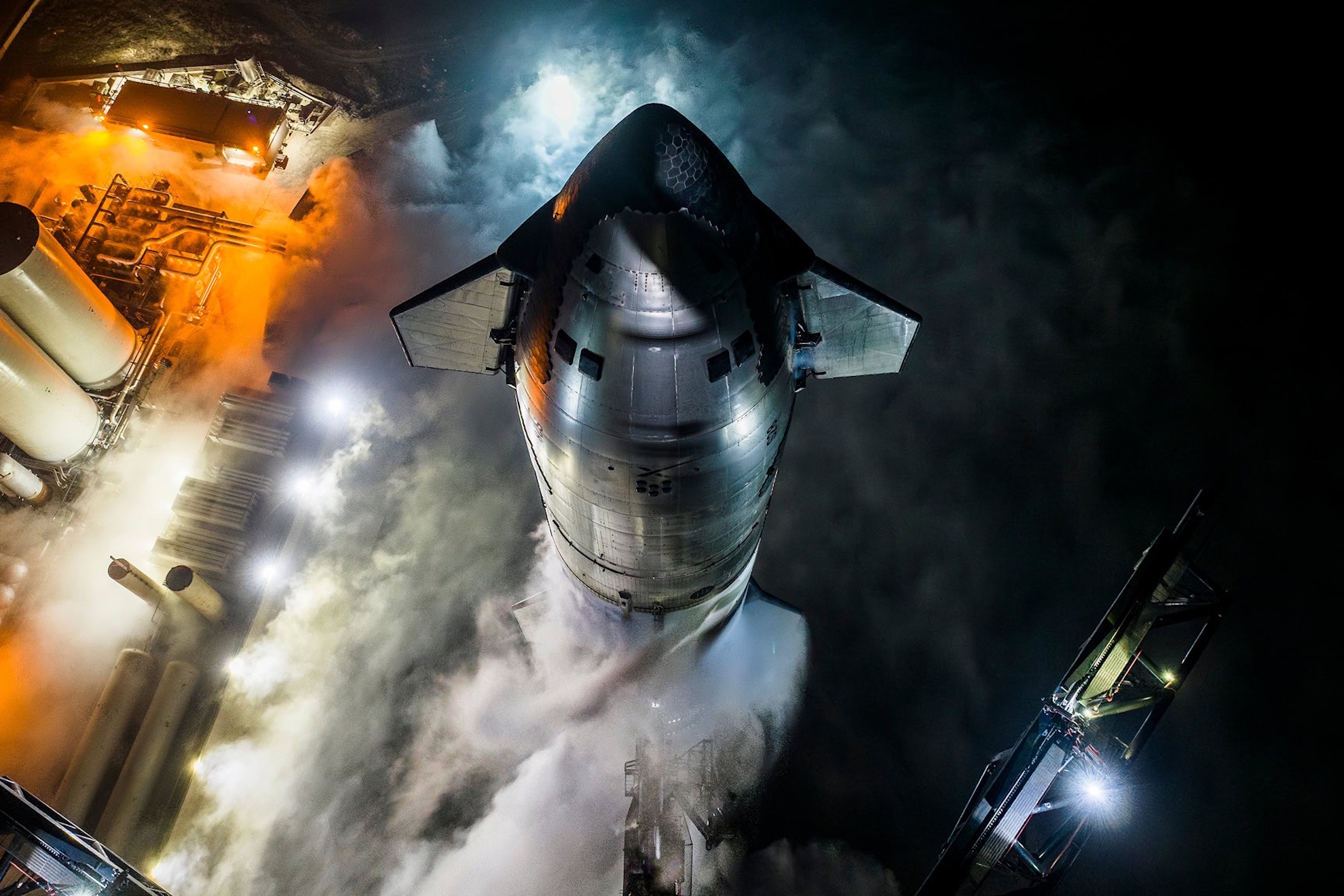 Starship, de SpaceX. SpaceX