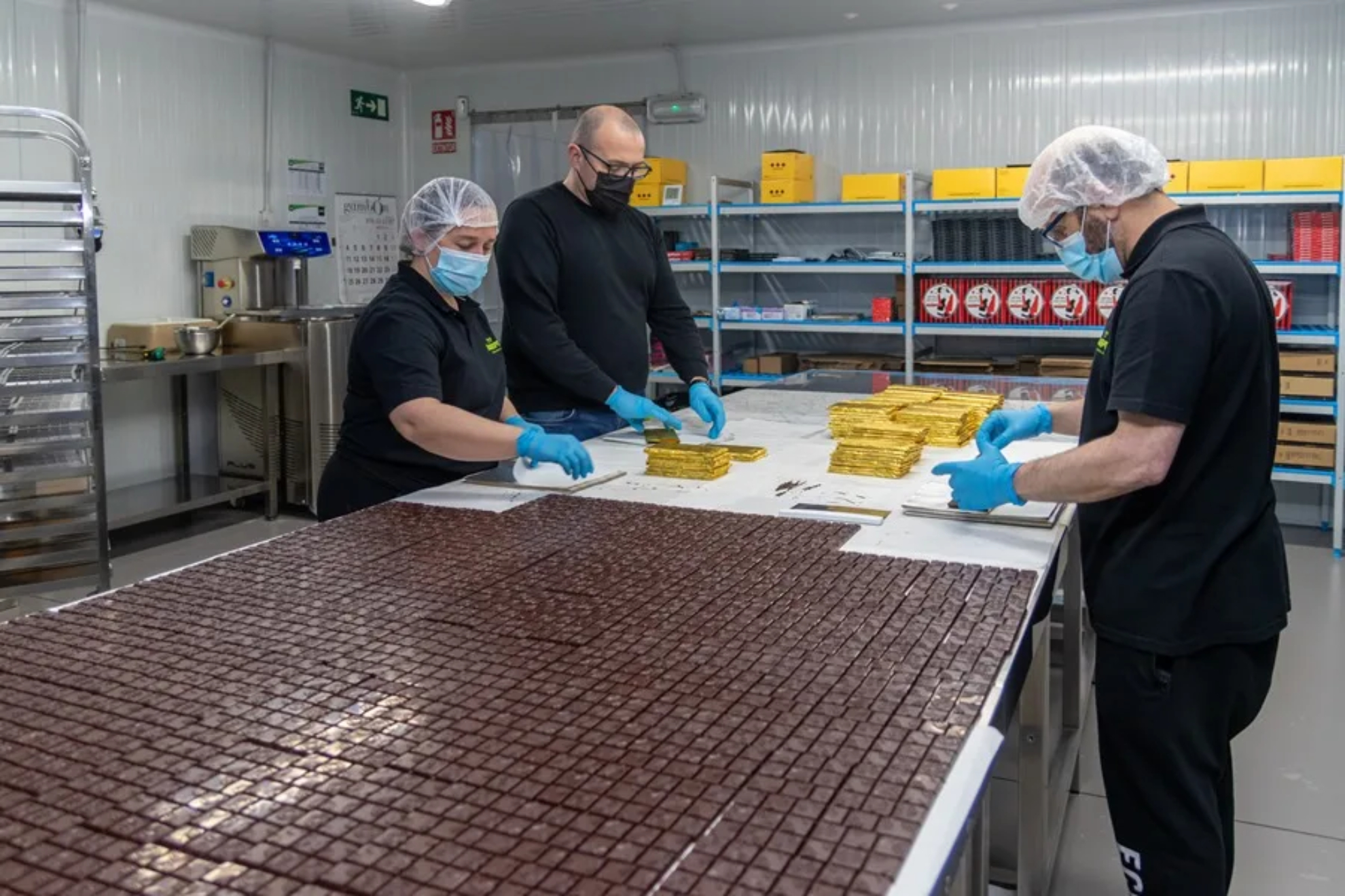 Elaboración de chocolate EFE