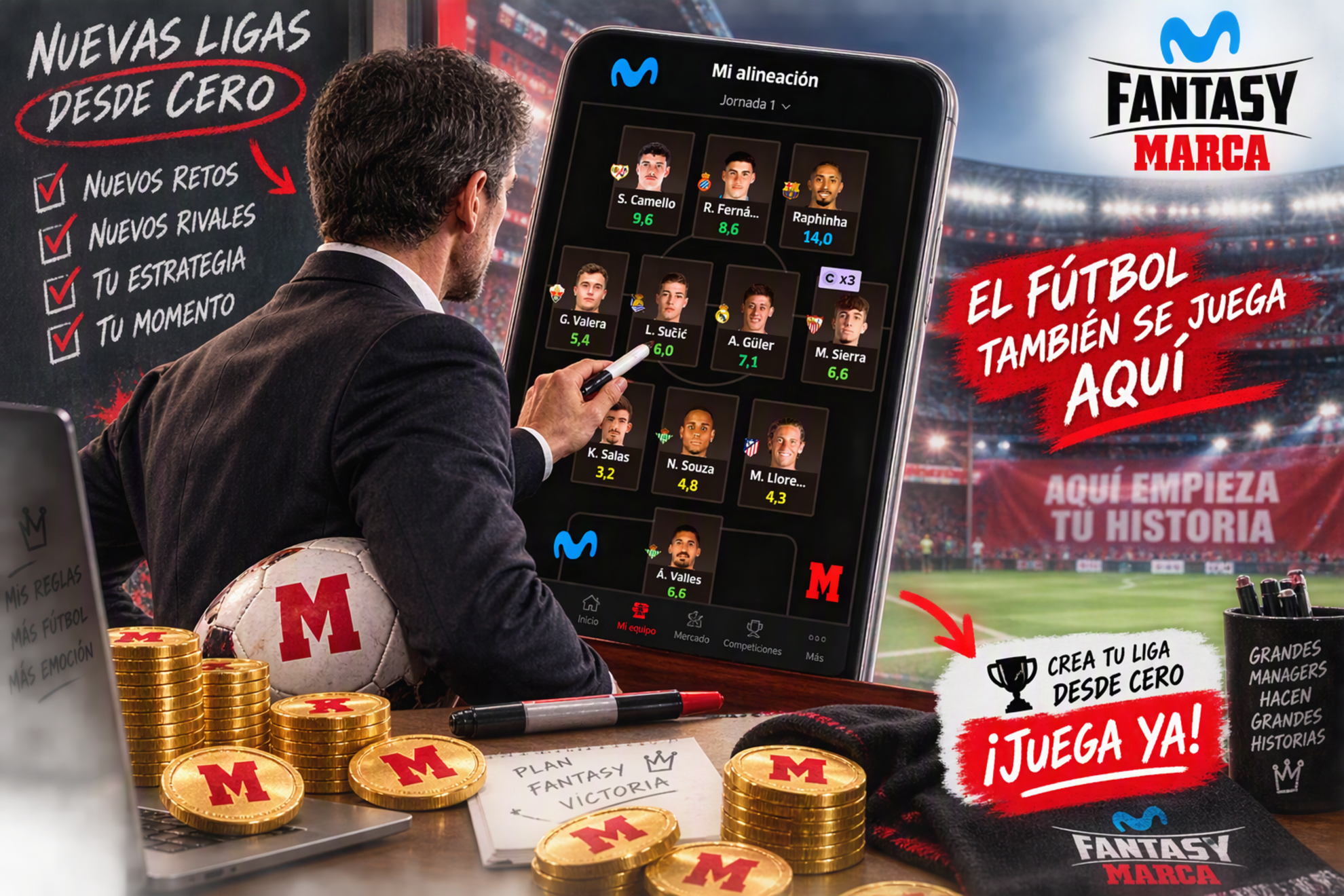 Tenemos semana y media de margen para armar buenos equipos.