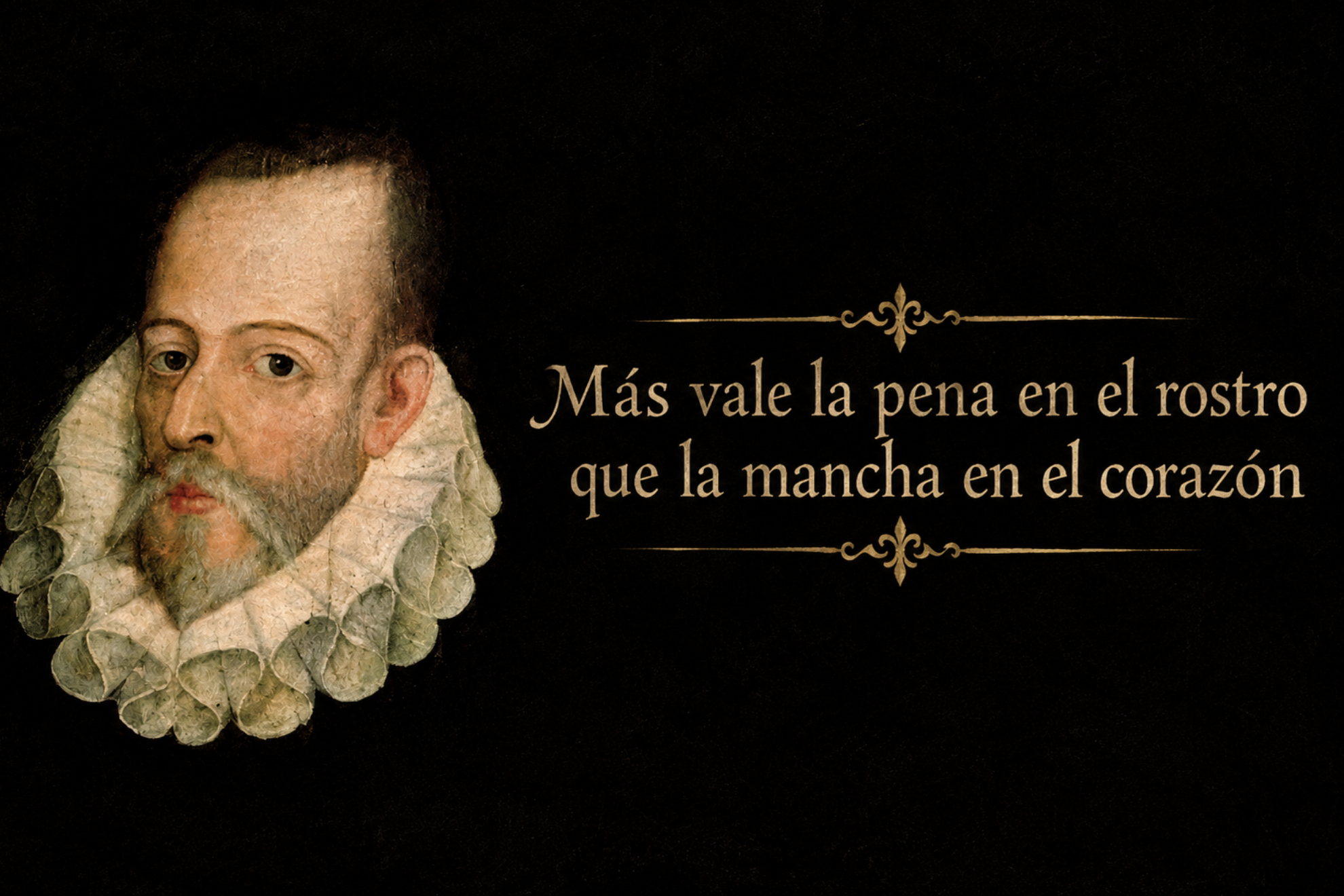 Representación Miguel de Cervantes IA