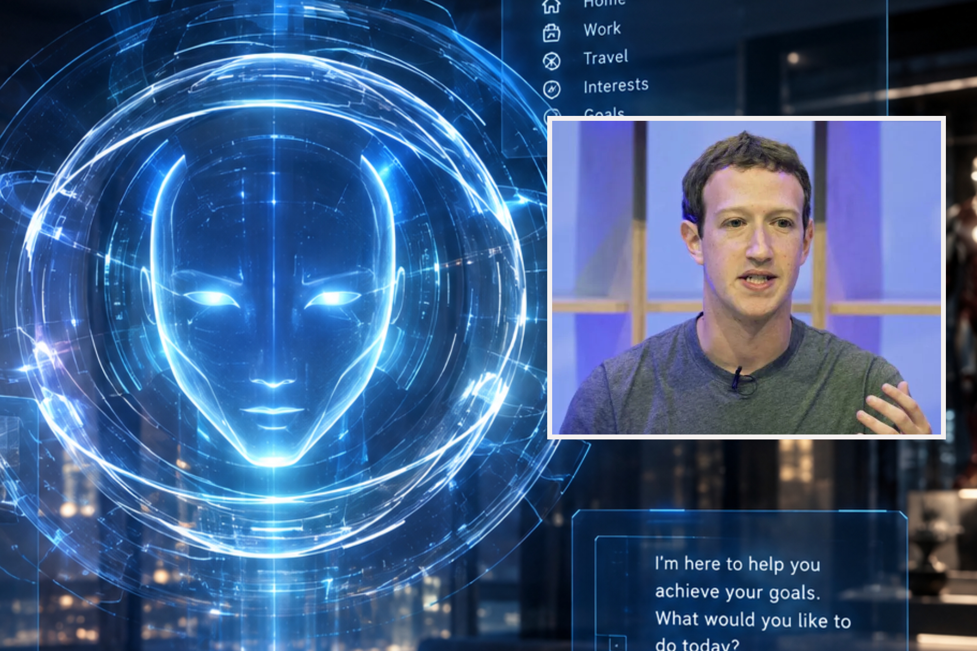 Preguntan a Zuckerberg por el futuro inmediato de la tecnología IA + EFE