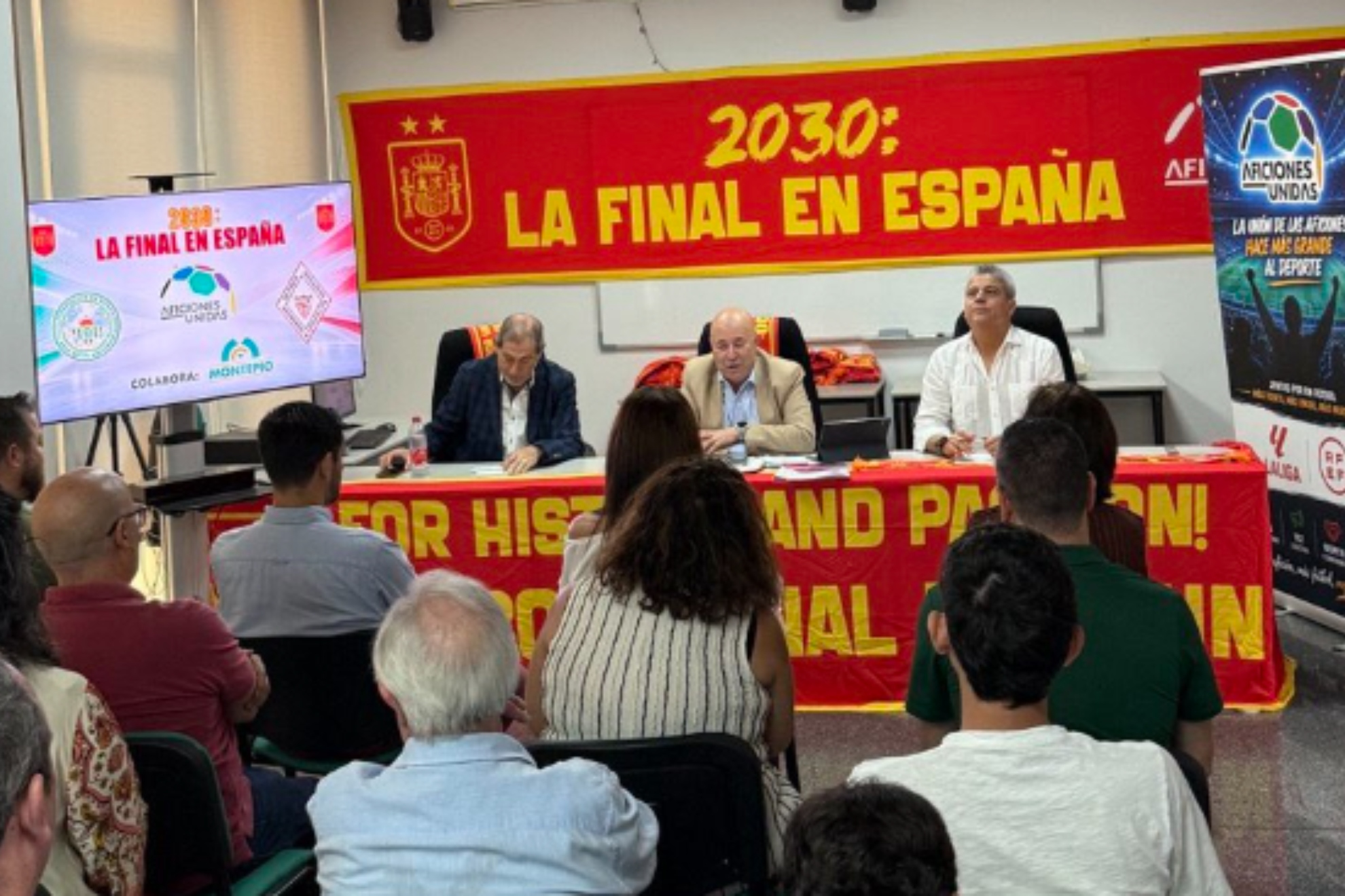 Una imagen de la presentación en Sevilla