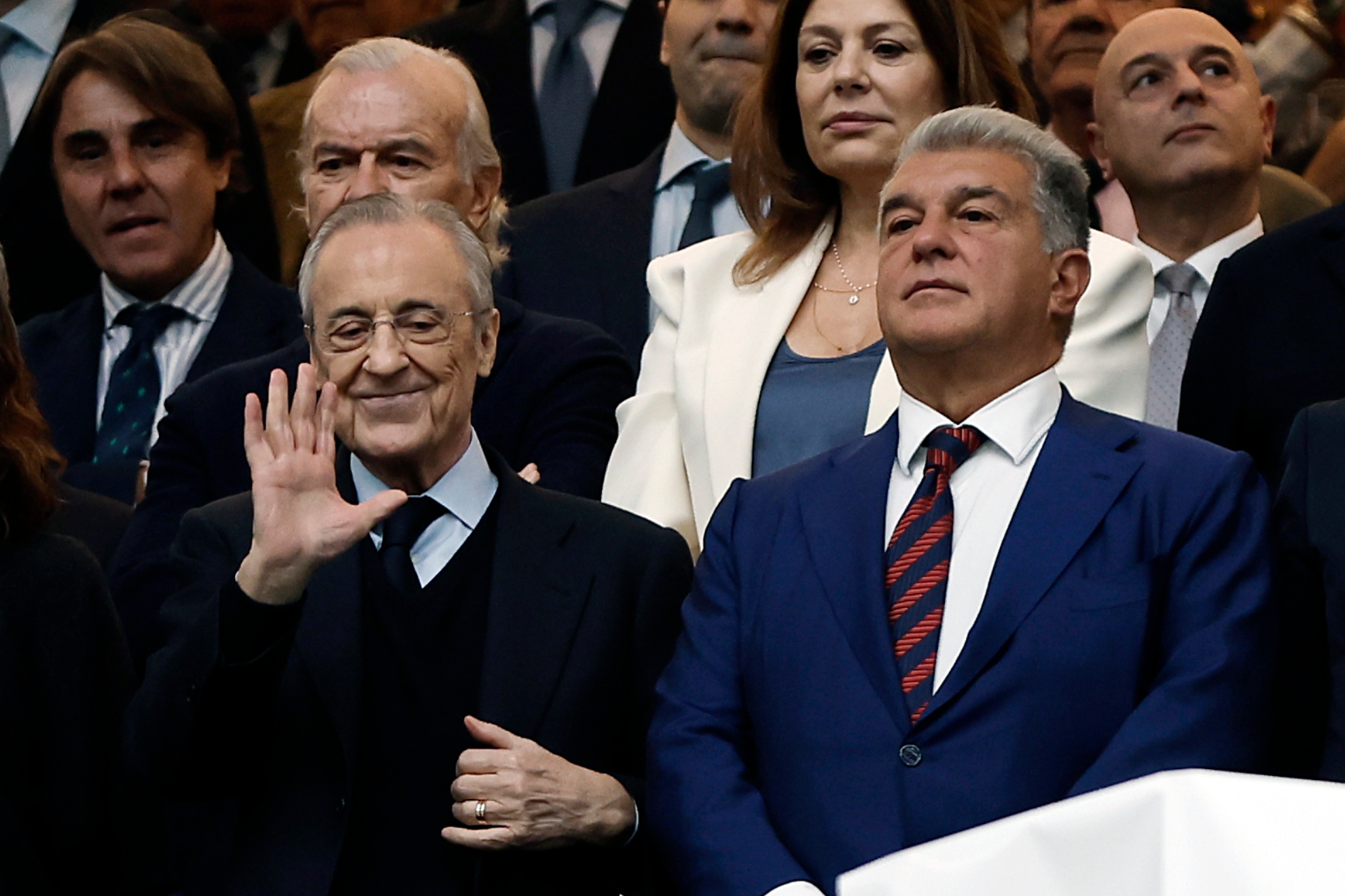 Florentino y Laporta. ANGEL RIVERO
