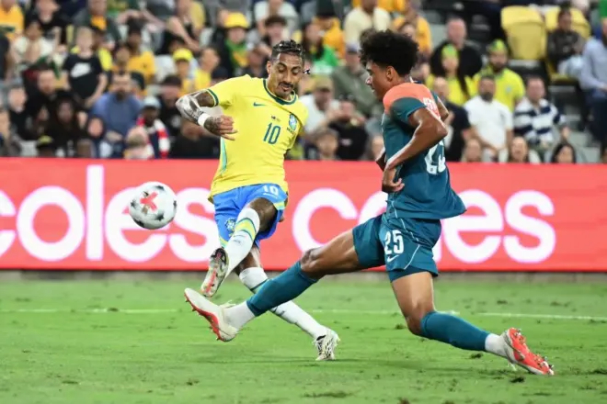 Raphinha, ante Australia.