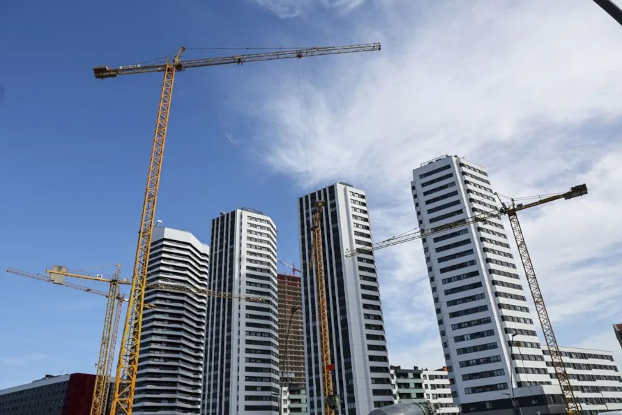 Vivienda en construcción, en una imagen de archivo EFE