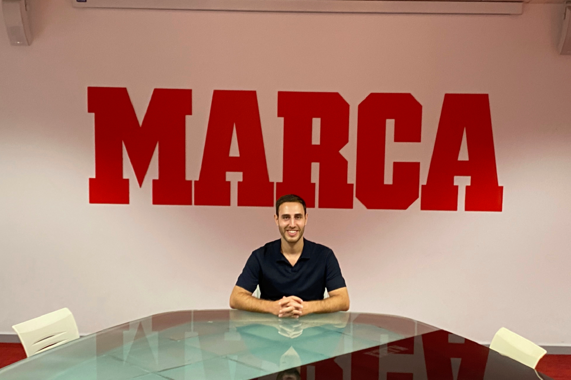 Pablo Sala, en las instalaciones de MARCA ALEJANDRO SEVILLA