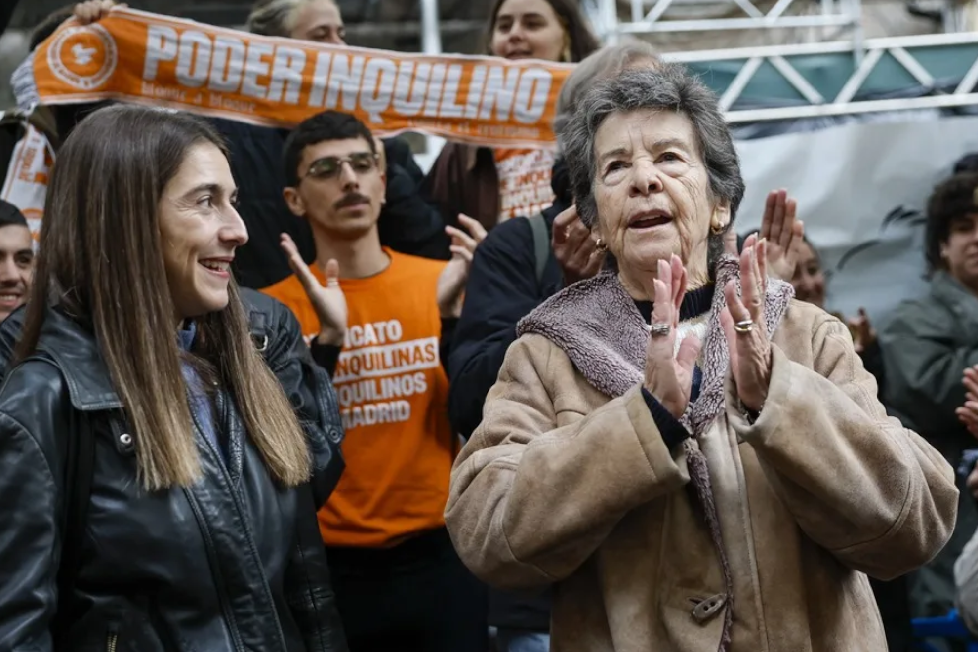 Maricarmen, anciana de 87 años desahuciada EFE