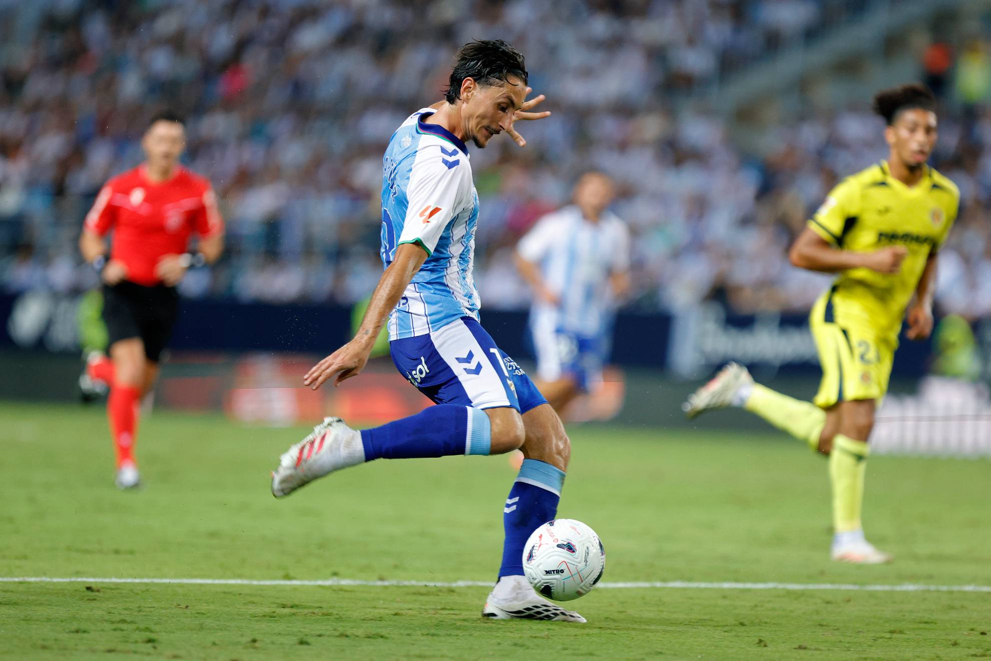Pablo Martínez, ante el Villarreal. MARILU BAEZ