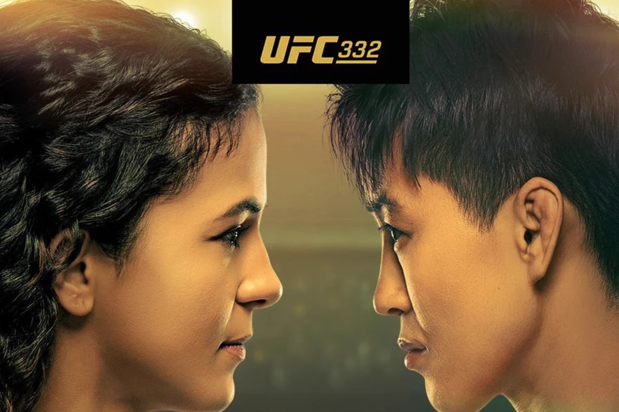 Cartel oficial del UFC 332. UFC.