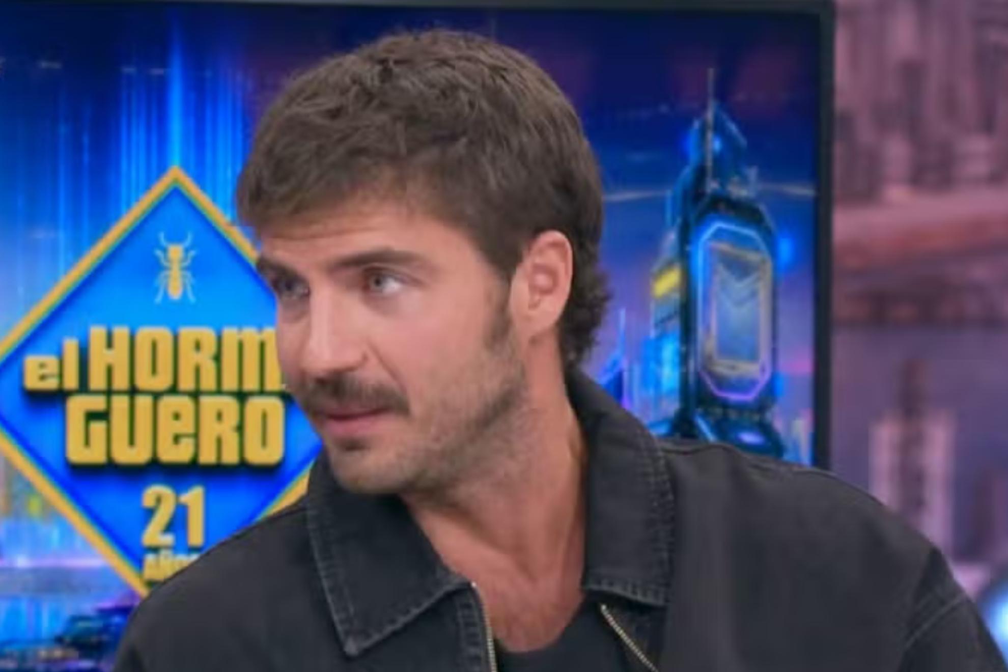 Maxi Iglesias, este lunes, durante su visita a 'El Hormiguero'. 7YACCIÓN