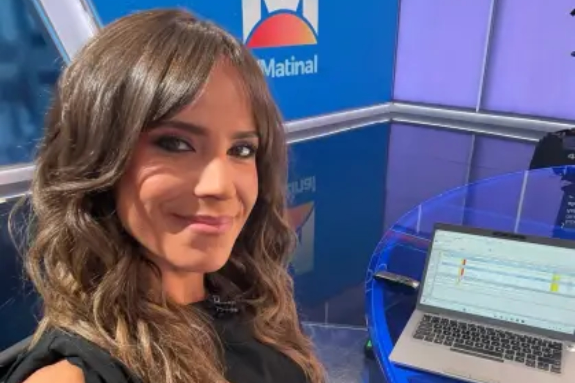 Carmen Corazzini y último 'tierra trágame' en el Informativo. T5