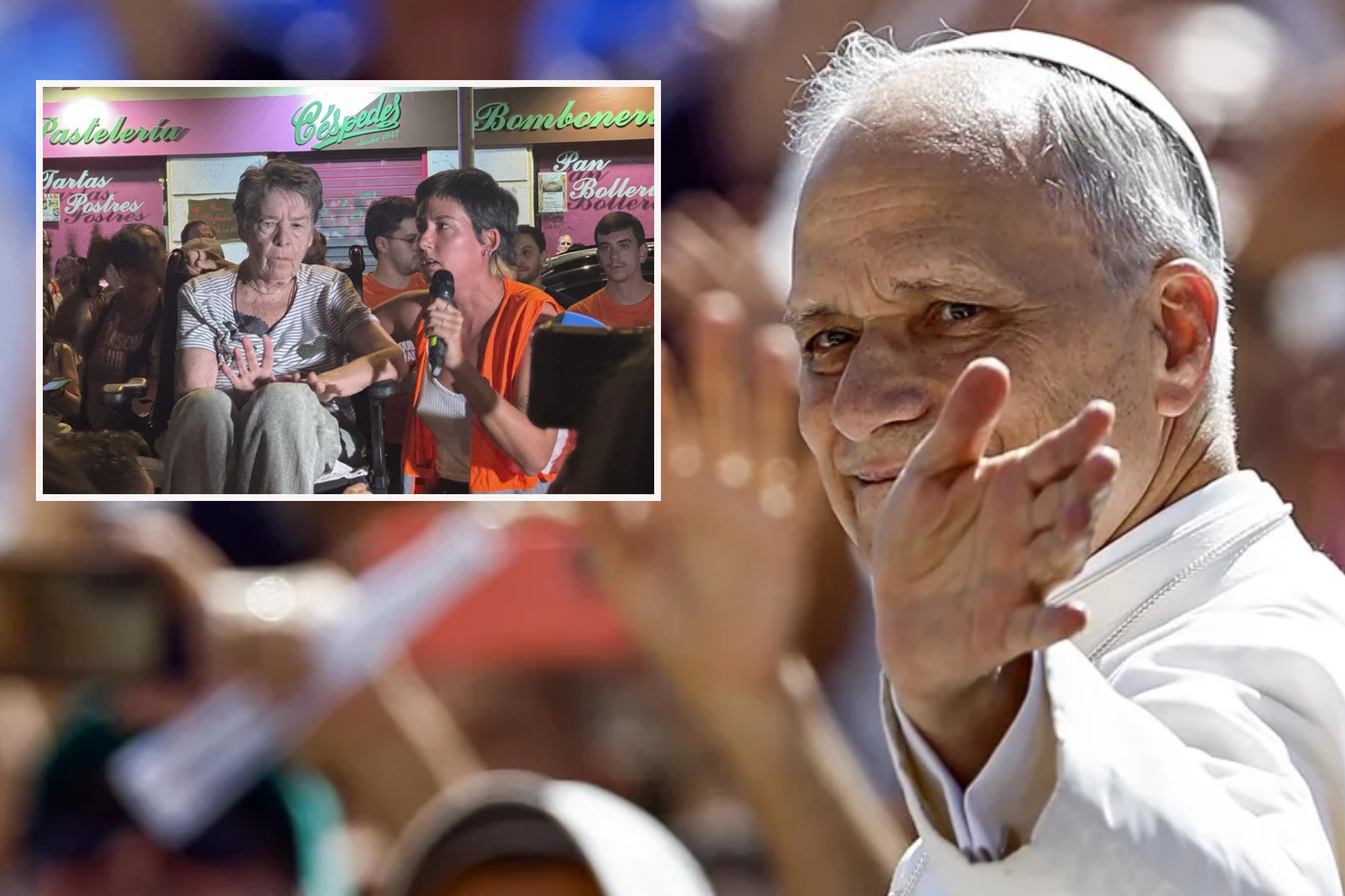 El Papa León XIV se pronuncia sobre el desahucio de Maricarmen EFE