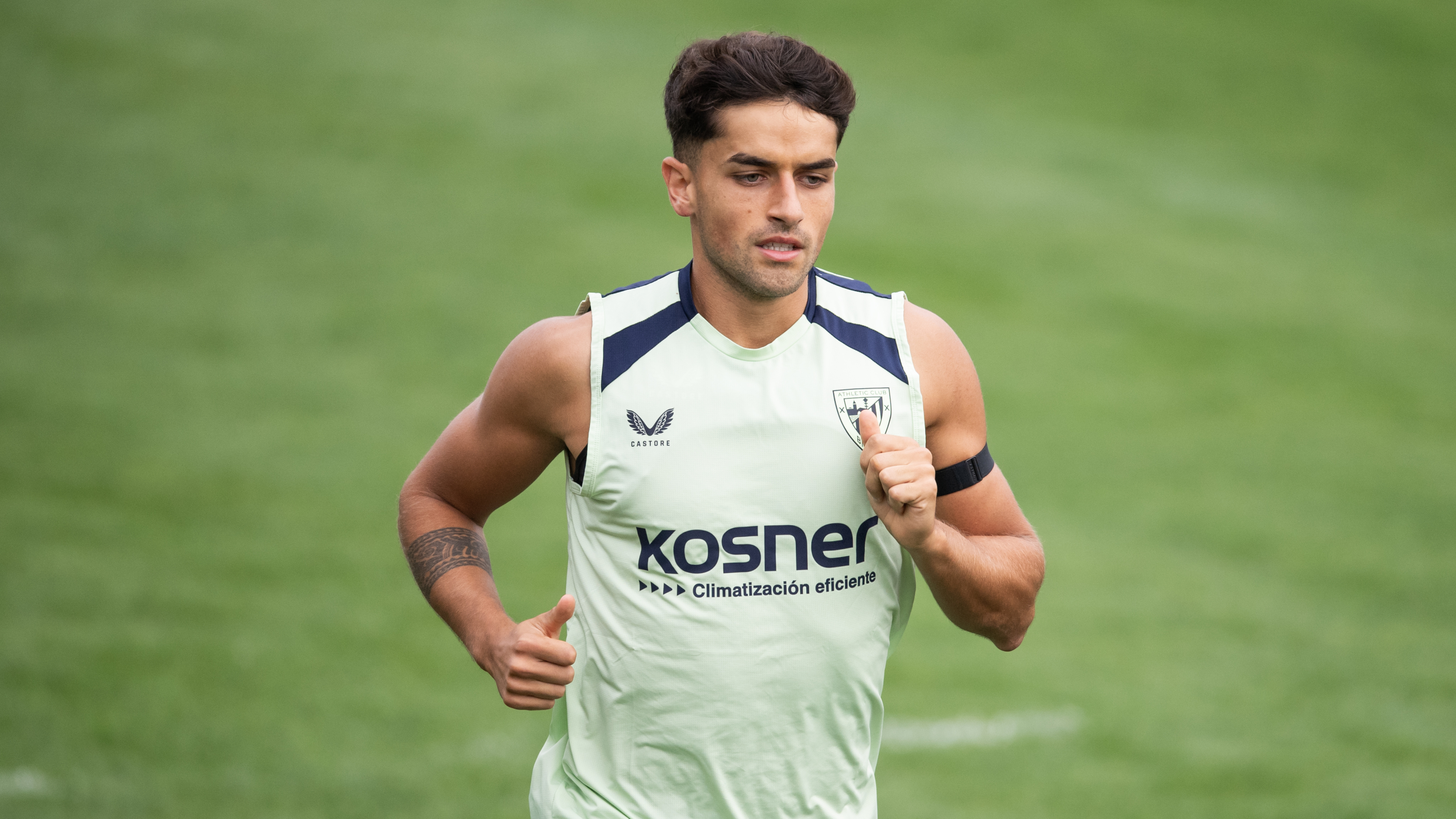 Prados sufrió una grave lesión de rodilla la pasada temporada. Athletic Club