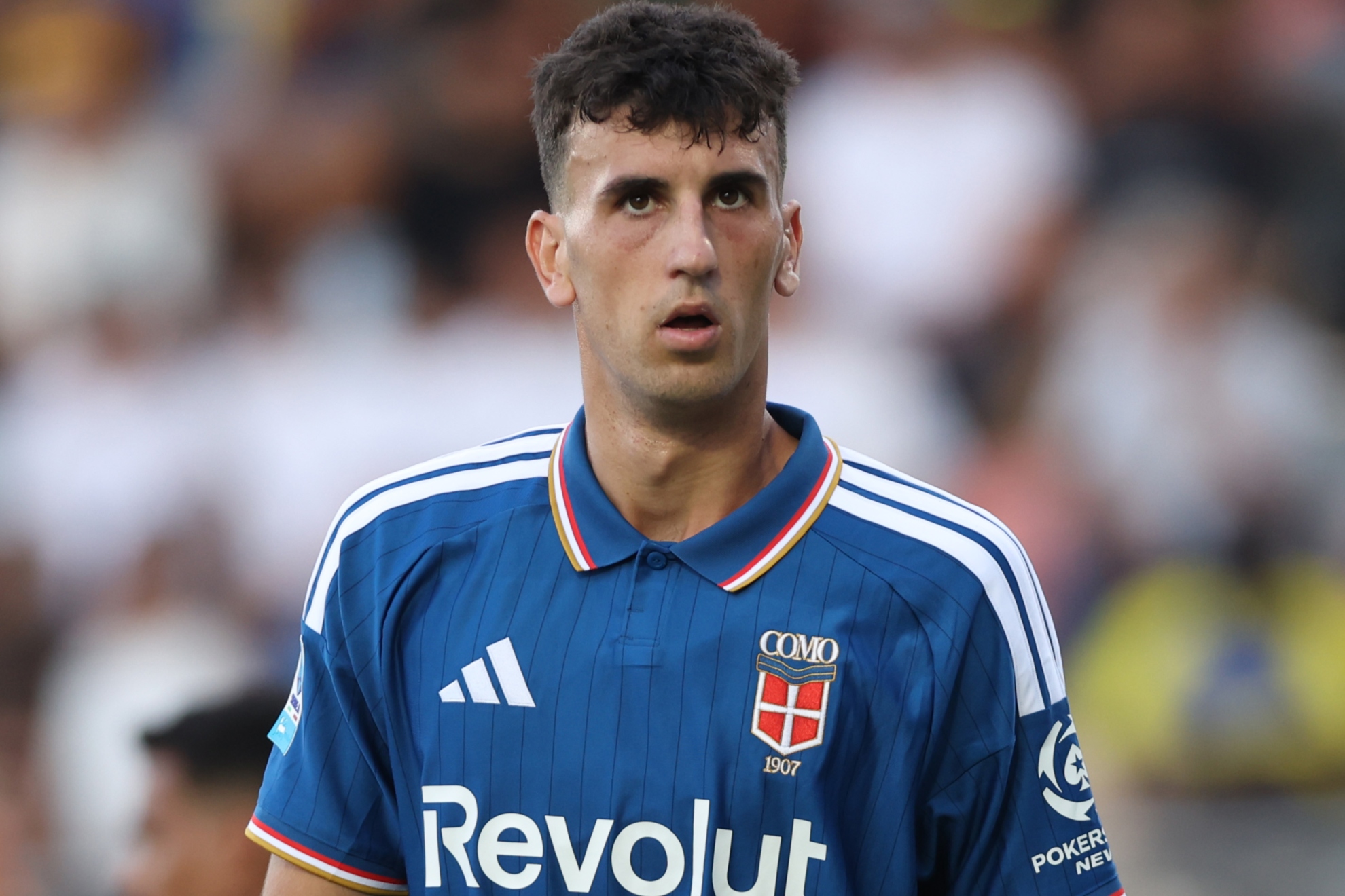 Jacobo Ramón, durante un partido con el Como. GETTY