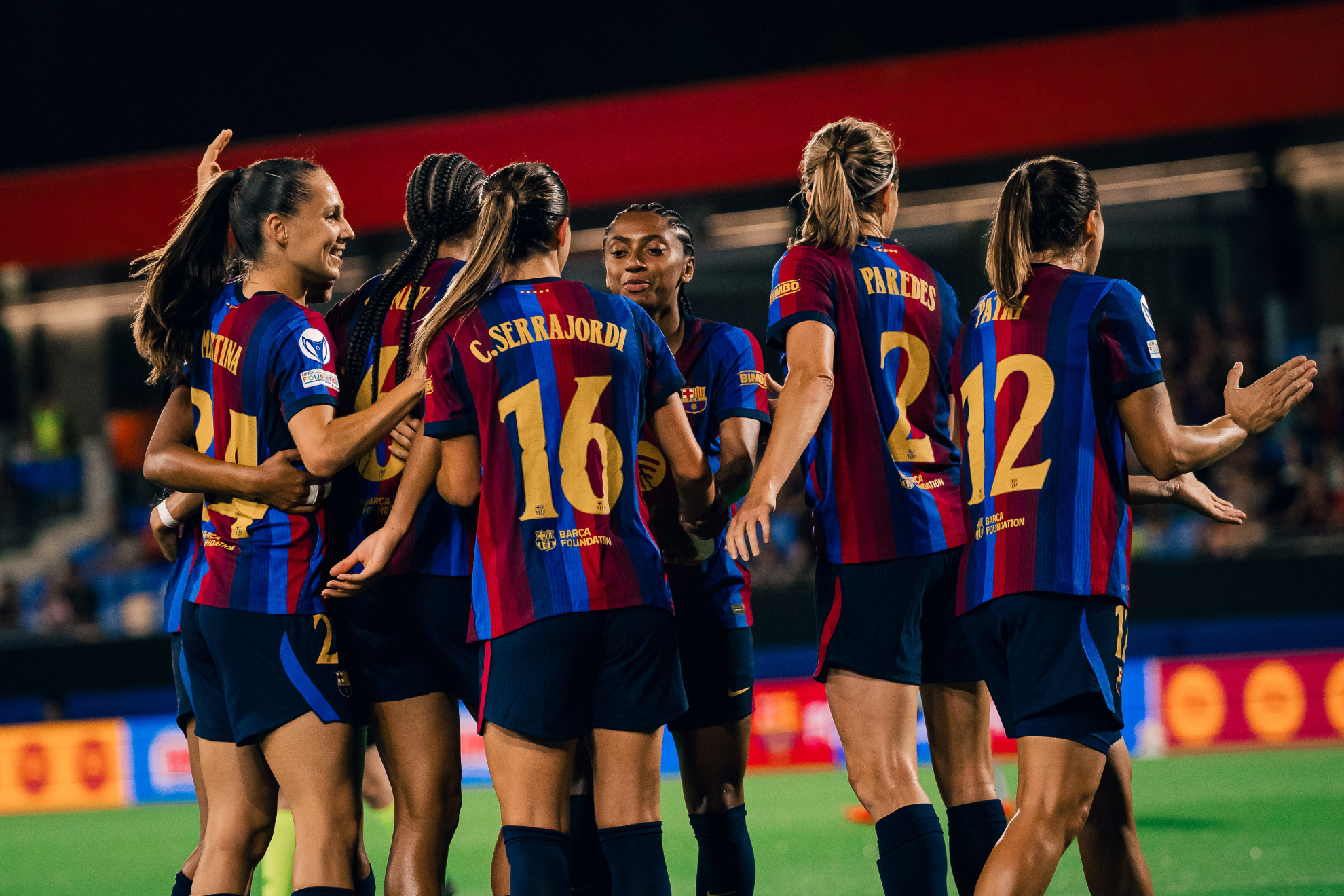 Futbolistas del Barcelona BARCELONA FEMENINO