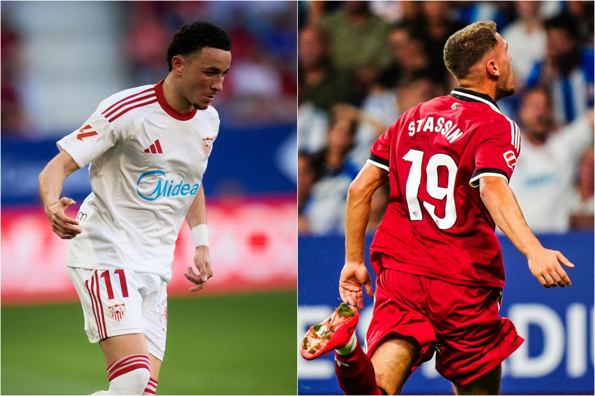Rubén Vargas y Lucas Stassin SEVILLA VÍA X