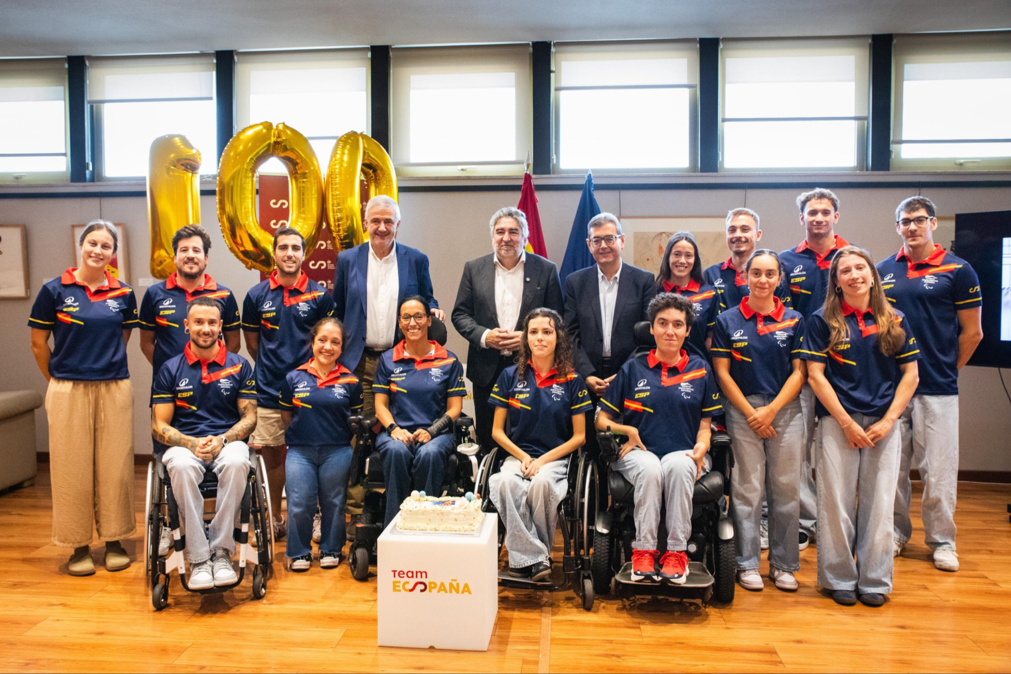 Un momento del acto en el Consejo Superior de Deportes. @deportegob
