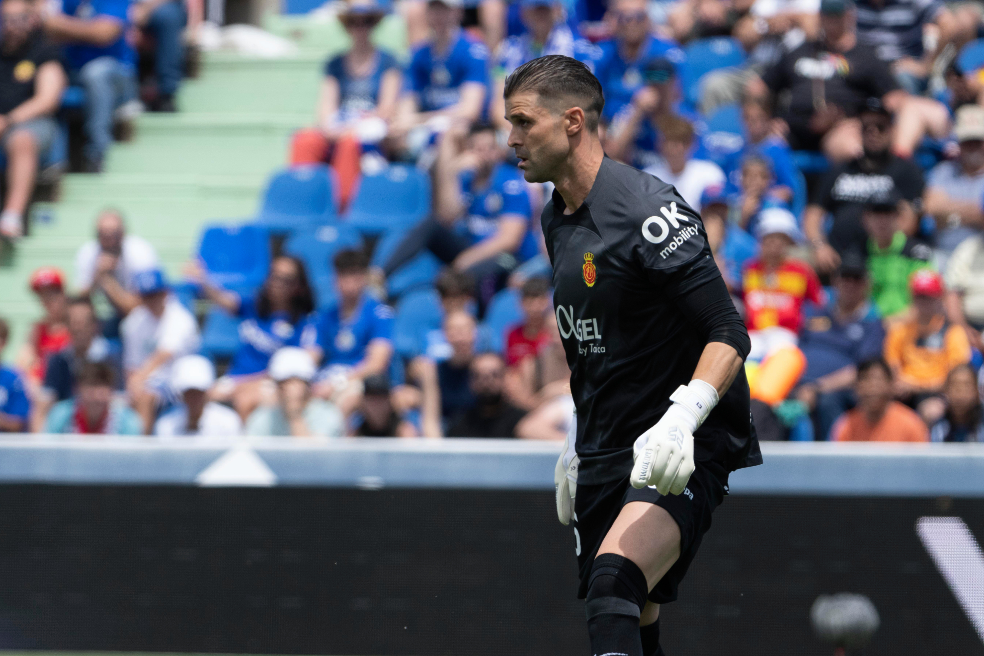 'Pichu' Cuéllar, en un partido del Mallorca.