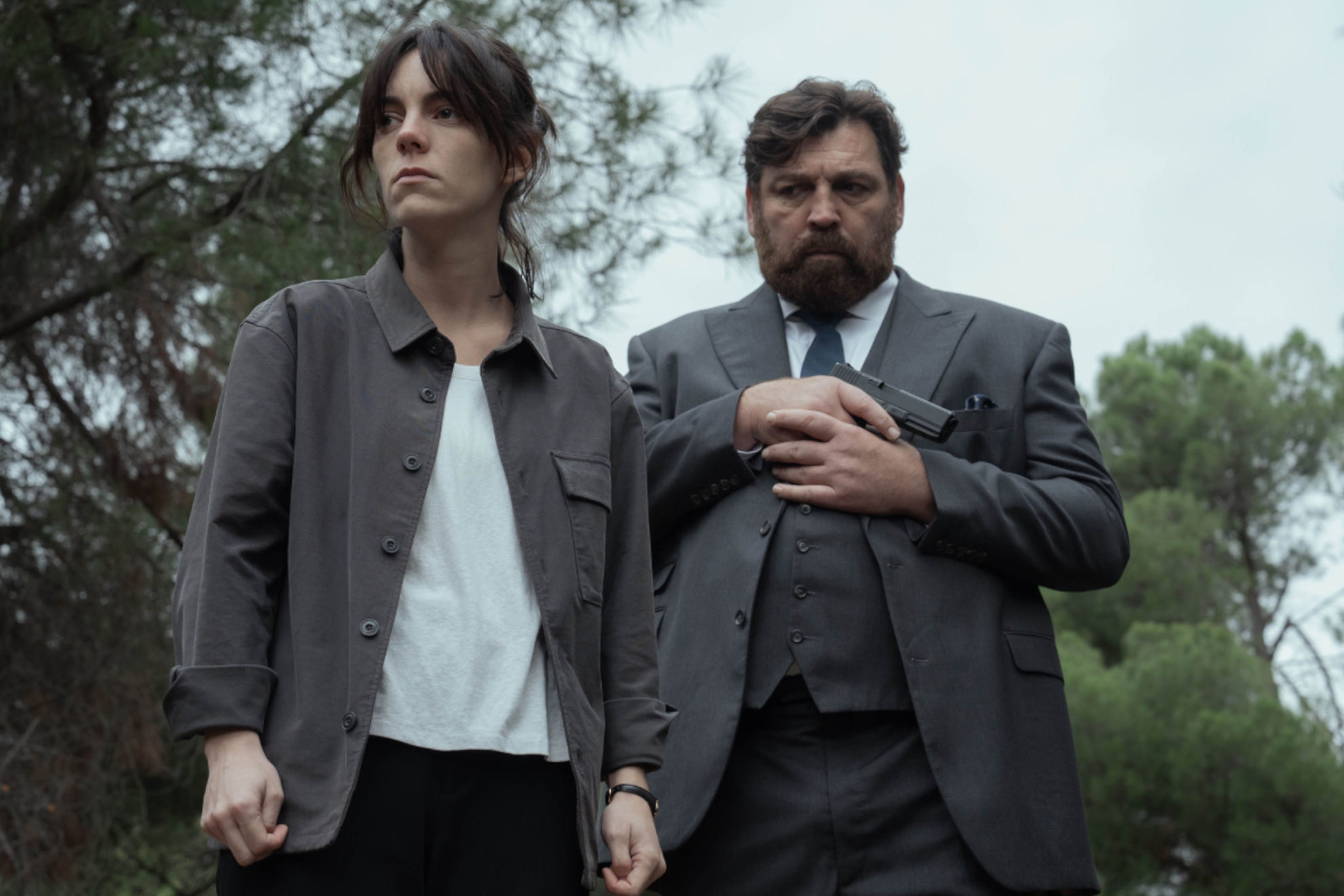 Victoria Luengo y Hovik Keuchkerian, en 'Reina Roja'