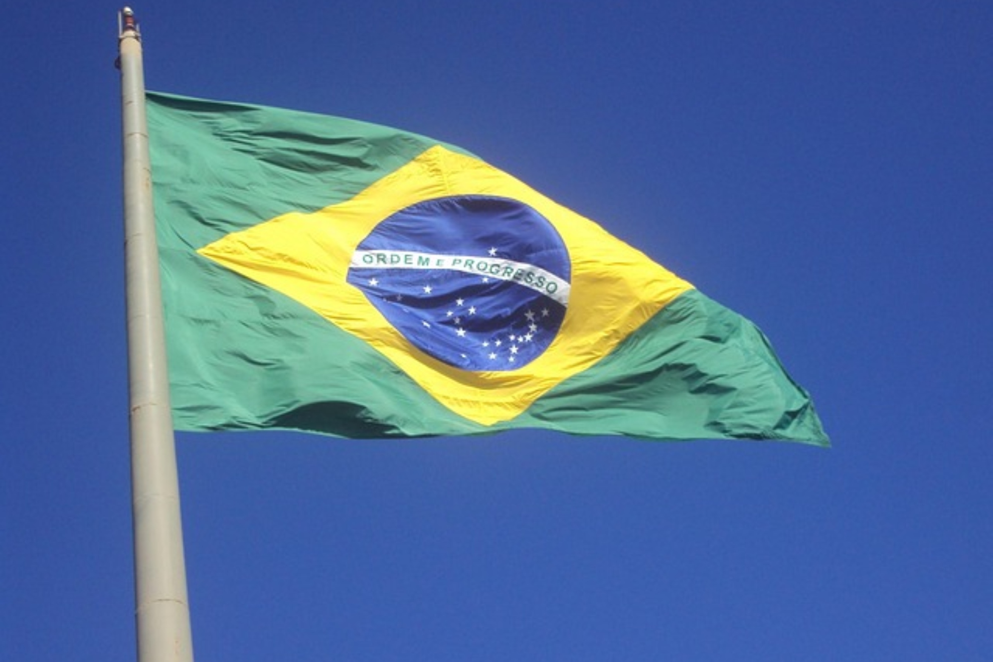 Bandera de Brasil.