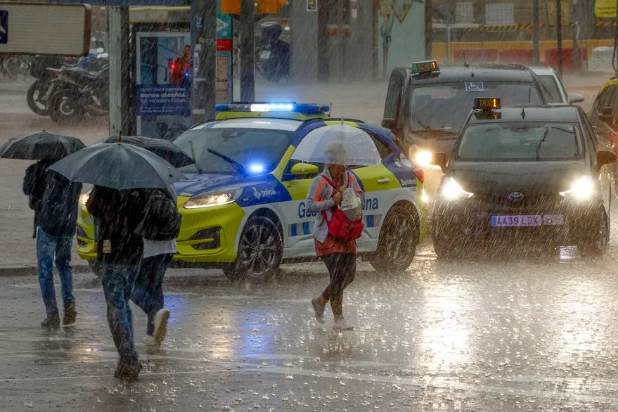 Lluvias en Cataluña EFE