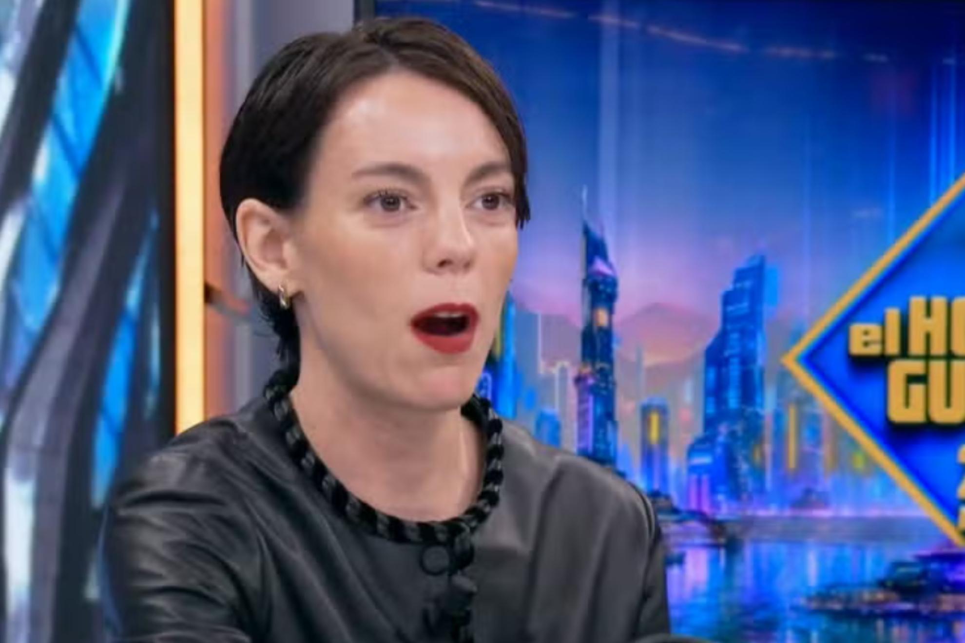Victoria Luengo, este martes, durante su visita a 'El Hormiguero'. 7YACCIÓN