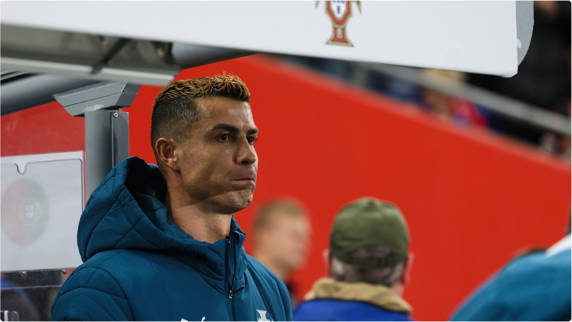 El luso no estuvo presente en los 15 minutos del entrenamiento abiertos a la prensa.