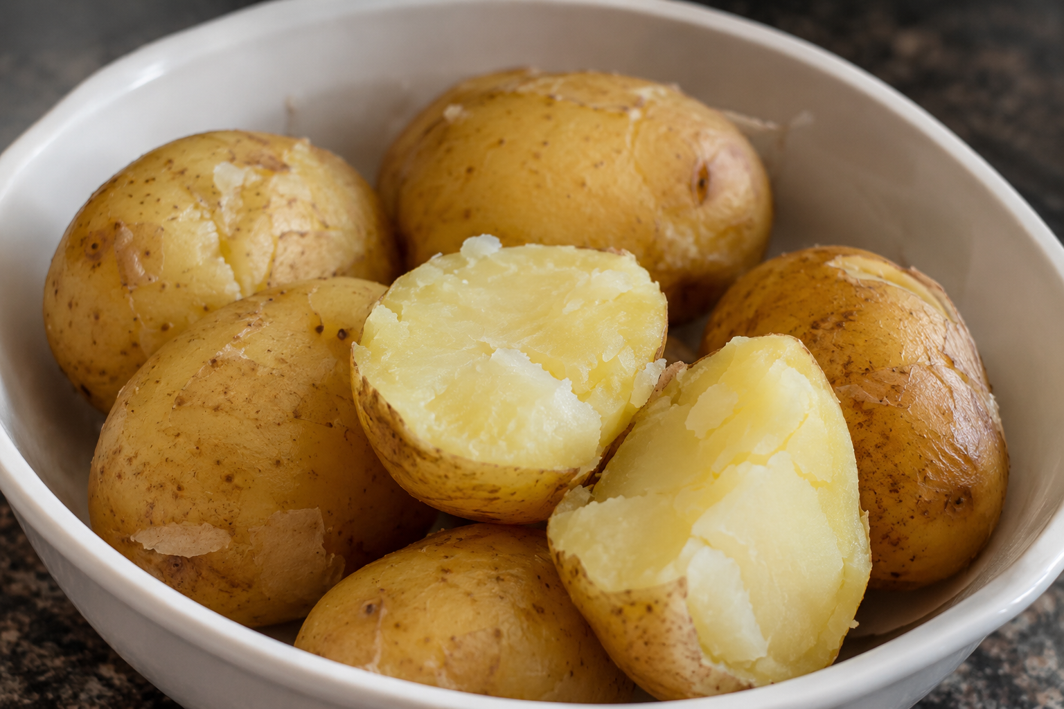 Patatas cocidas Imagen creada por IA