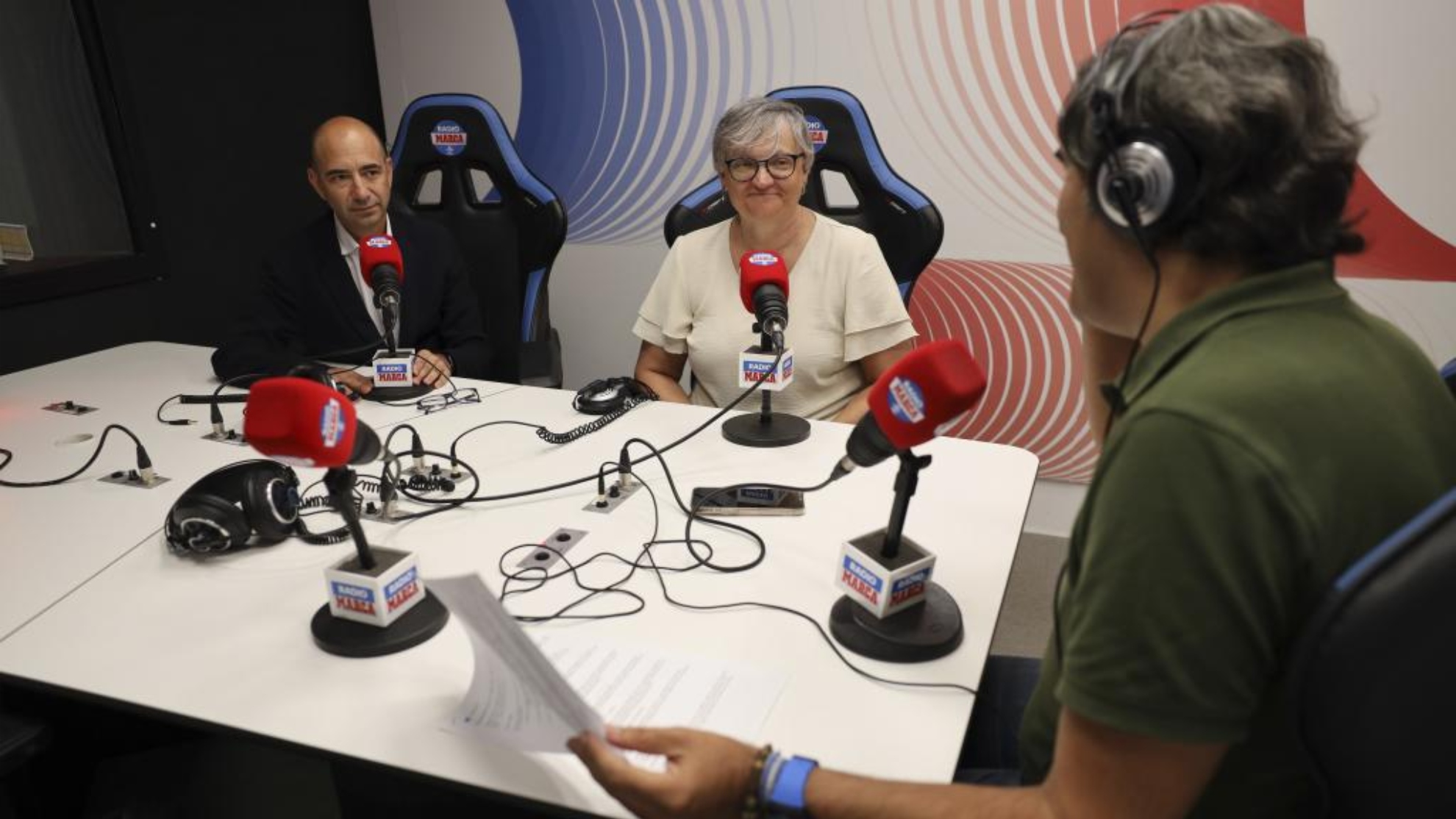 TelecoRun, de visita a Radio MARCA. Marta García