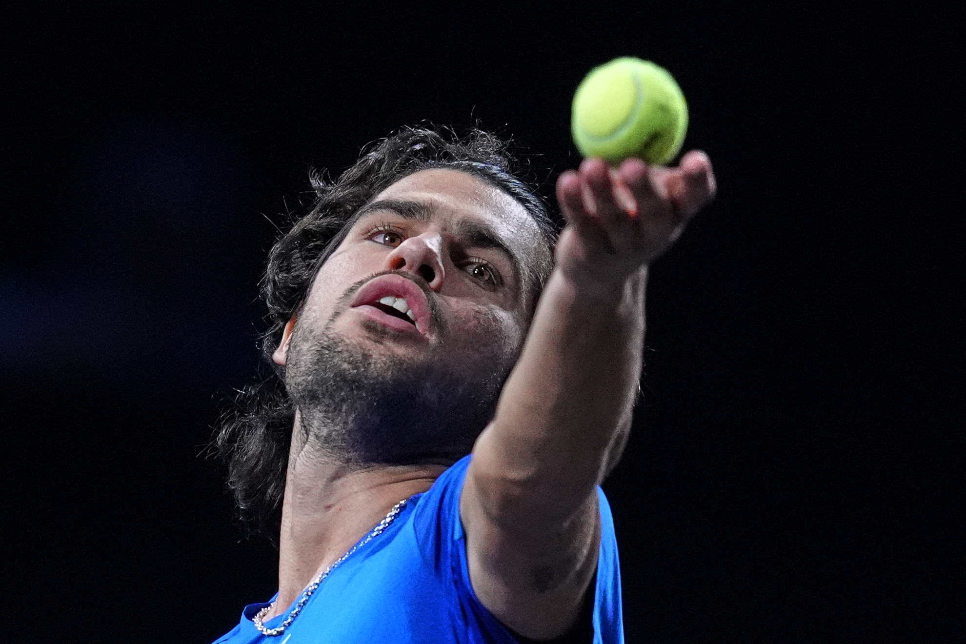 Carlos Alcaraz, durante la Laver Cup.