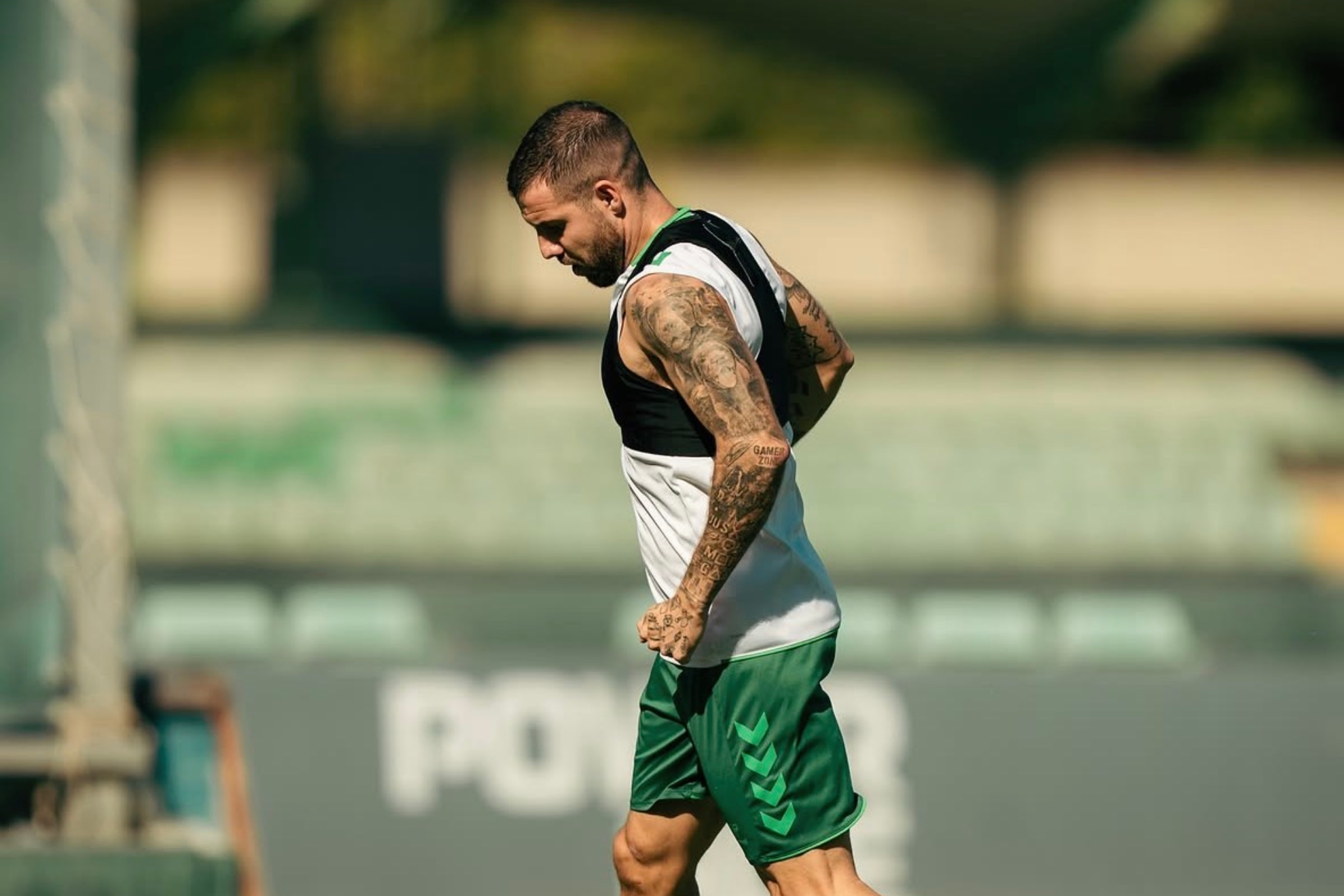Aitor Ruibal, en la Ciudad Deportiva REAL BETIS