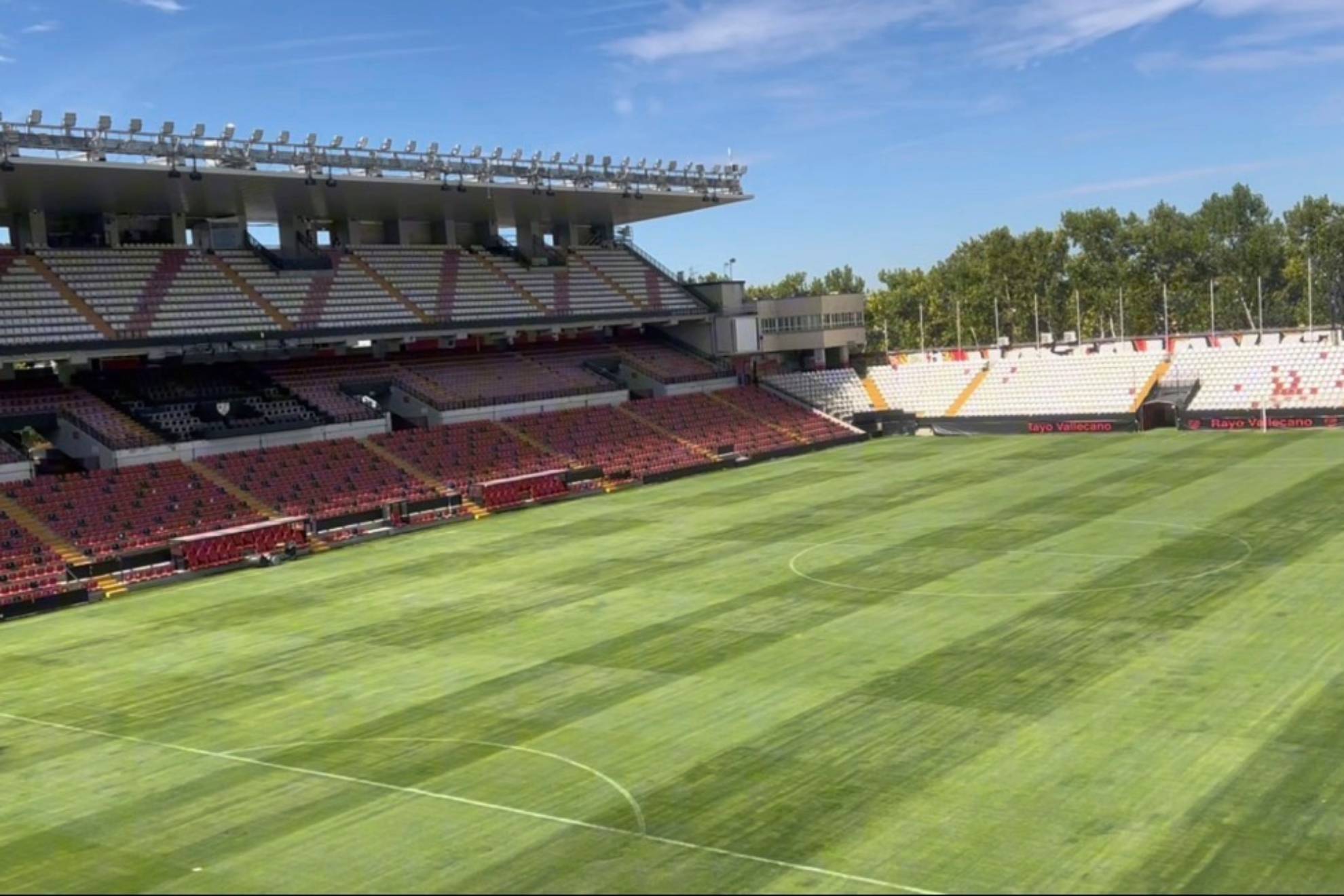 Estadio de Vallecas.