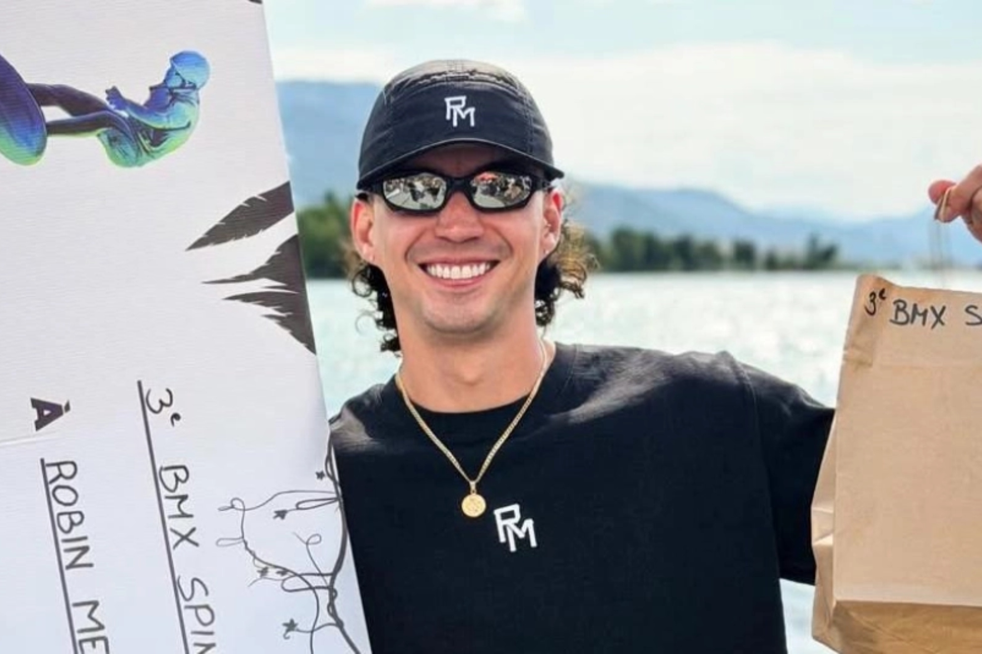 Robinson Meza, del BMX está en coma tras grave choque y su familia clama por ayuda. Instagram