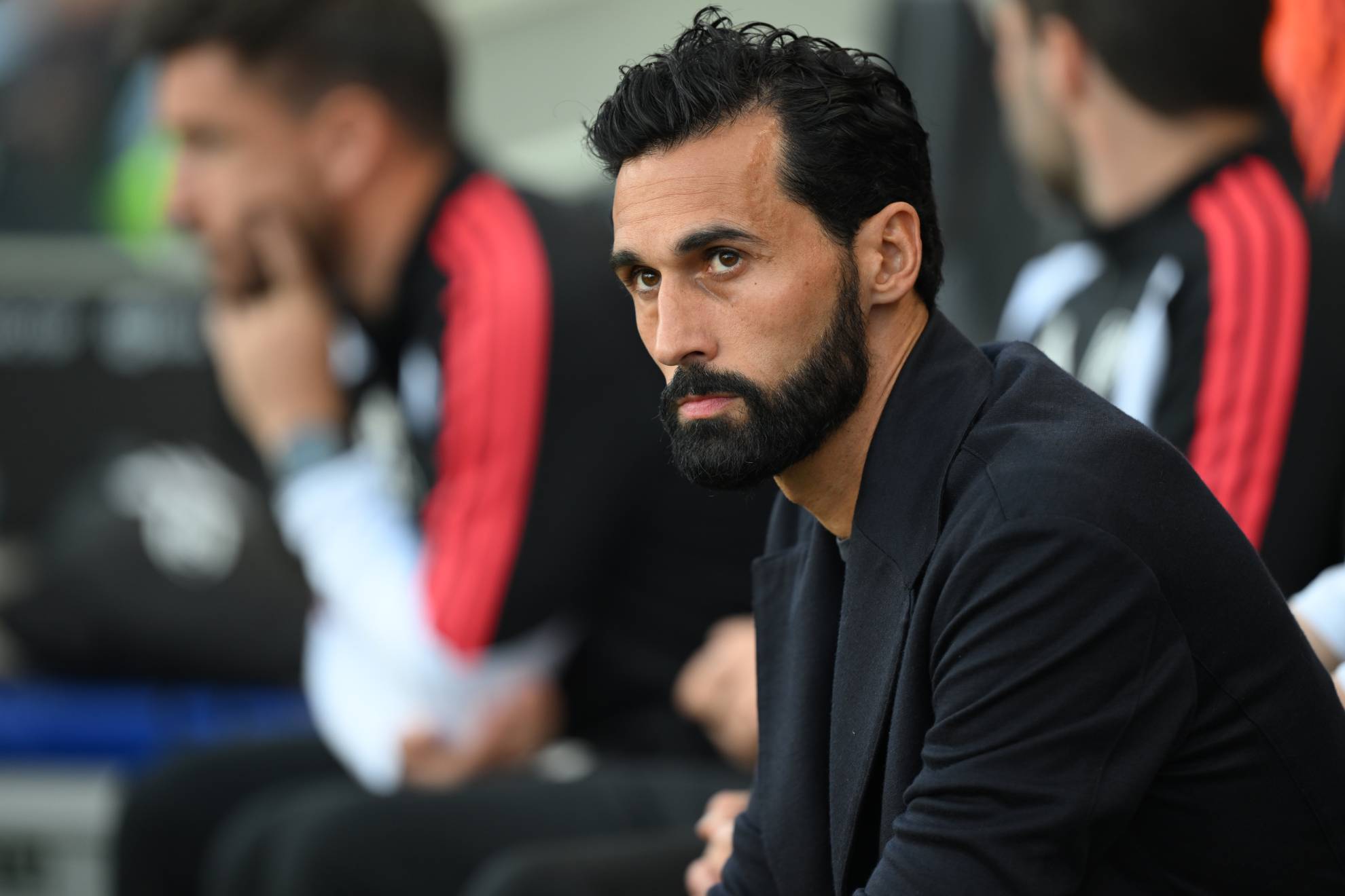 Álvaro Arbeloa, ante el Manchester United. DANIEL HAMBURY