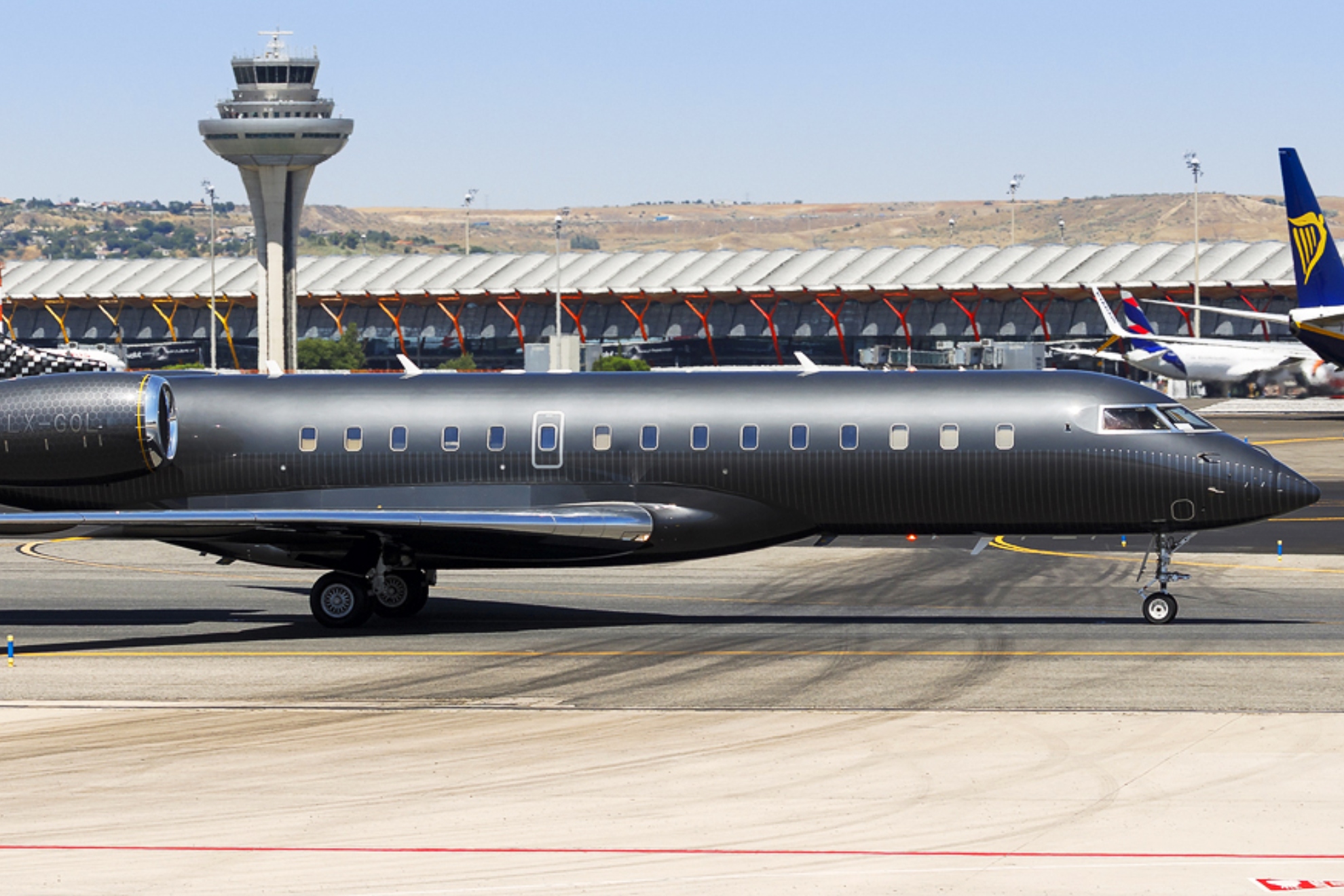 El Bombardier Global Express XRS de Cristiano Ronaldo.