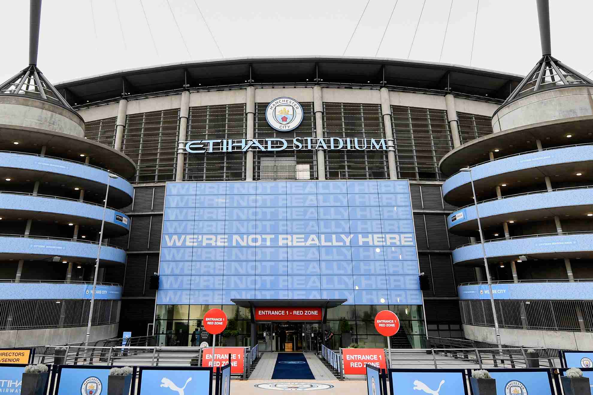 El Etihad Stadium de Mánchester AP