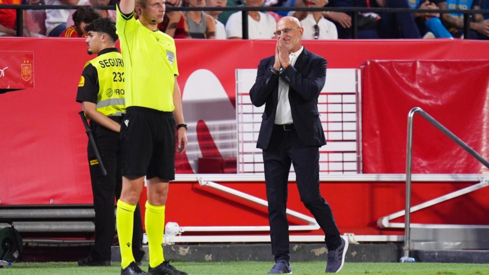El seleccionador español compareció en rueda de prensa tras el contundente triunfo ante Croacia