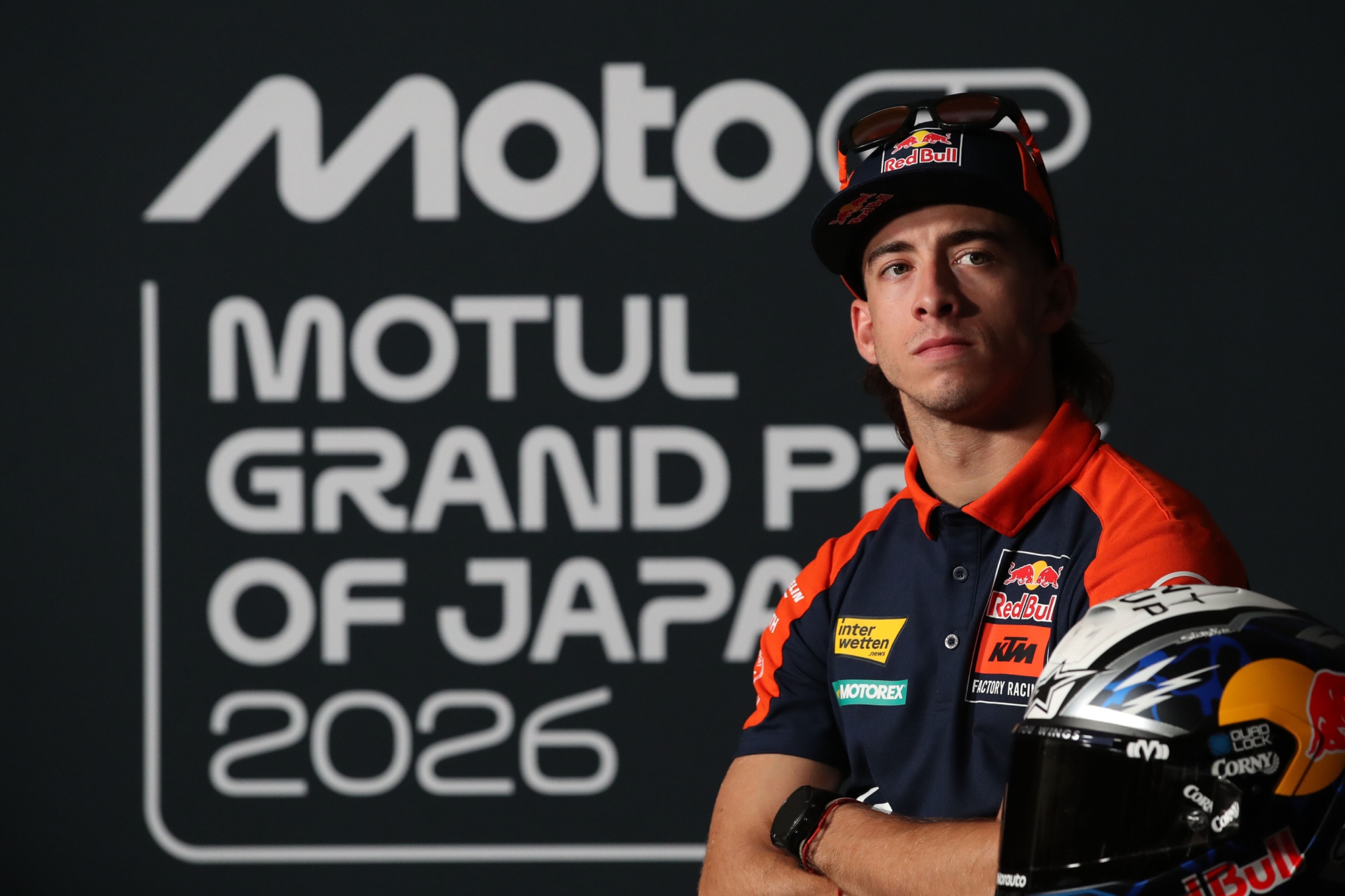 Pedro Acosta, hoy en Motegi. RED BULL